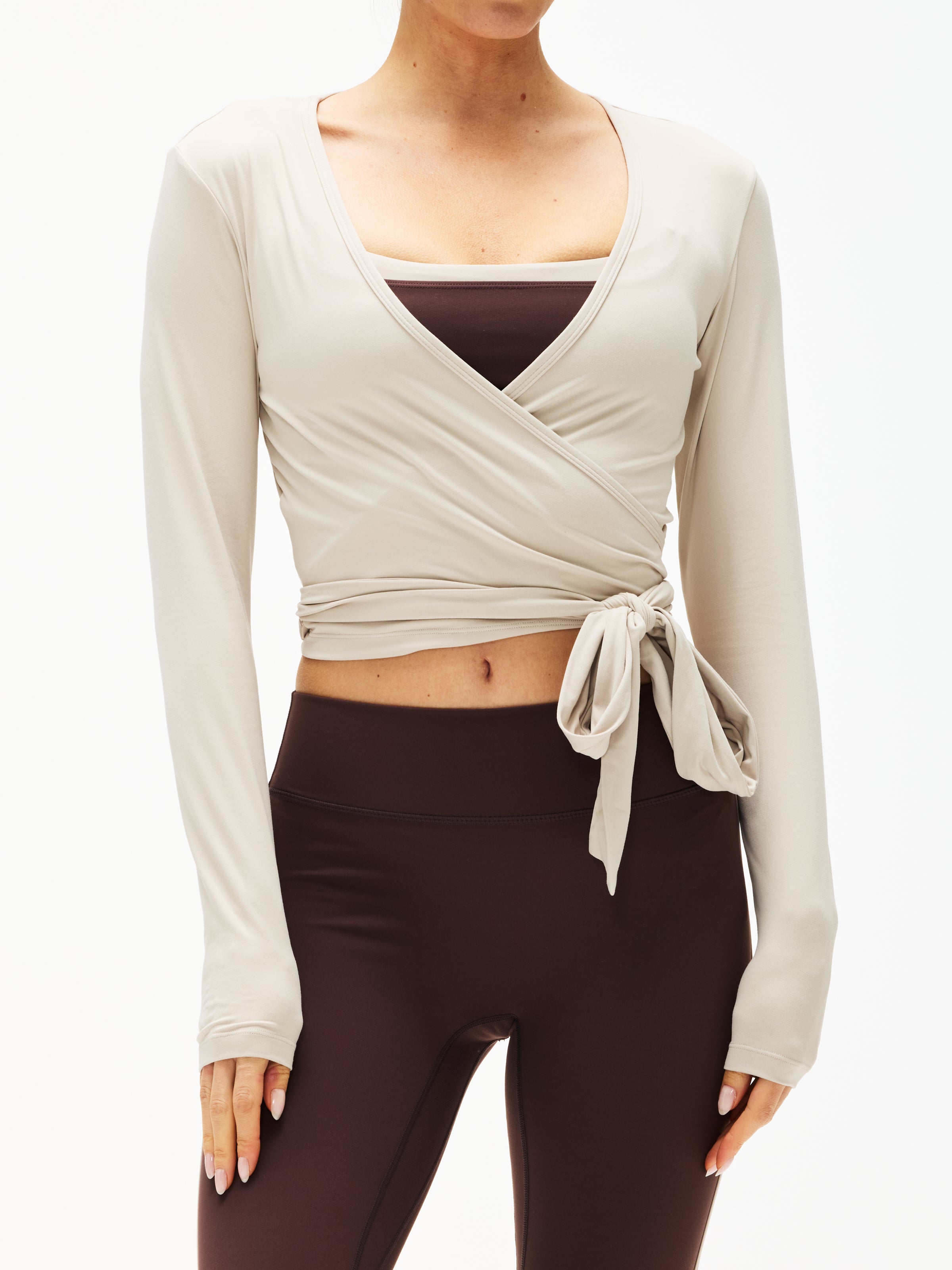 All Fenix Cloudcore Lite Long Sleeve Wrap Top
