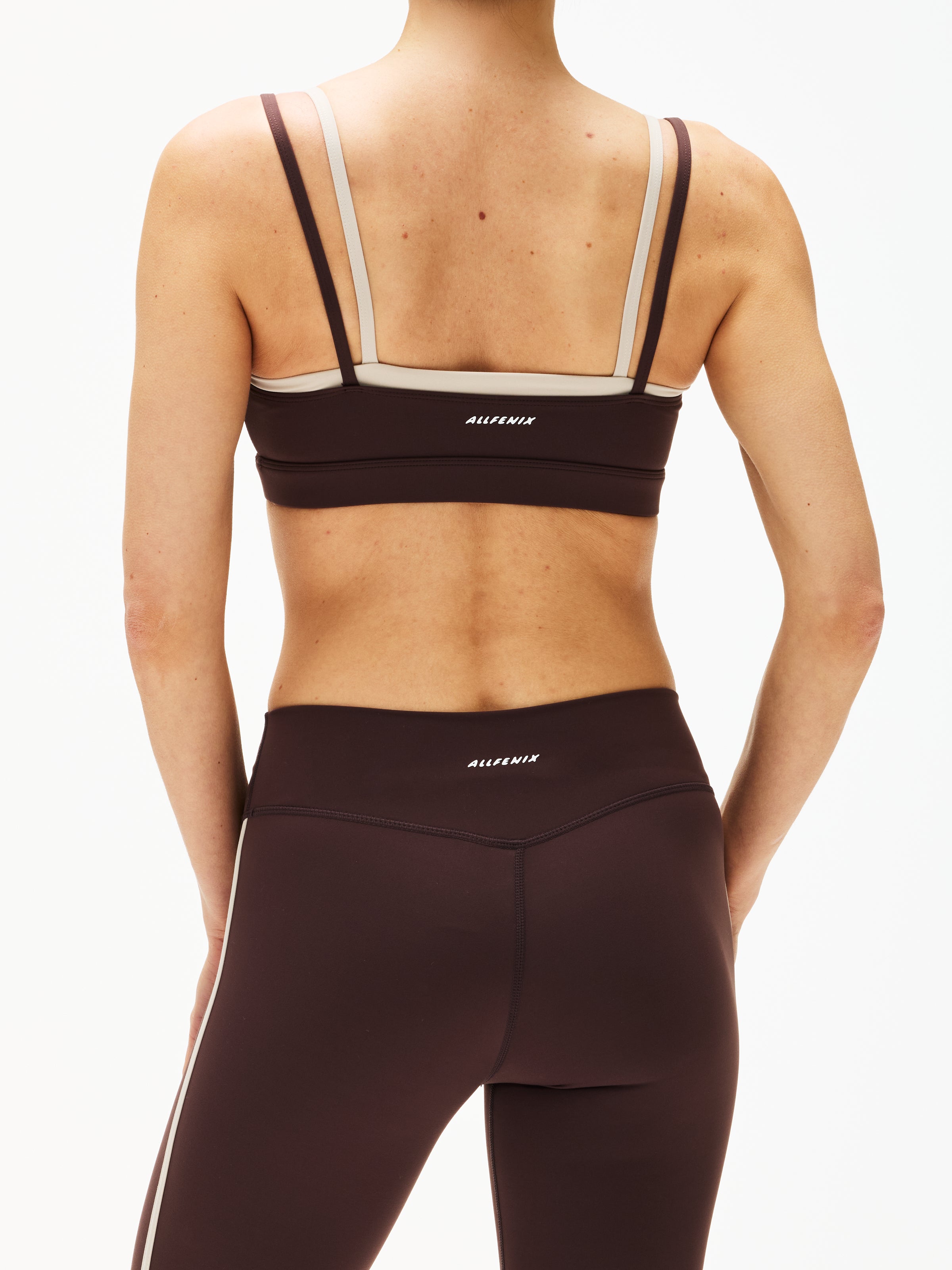 All Fenix Cloudcore Contrast Dual Strap Sports Bra