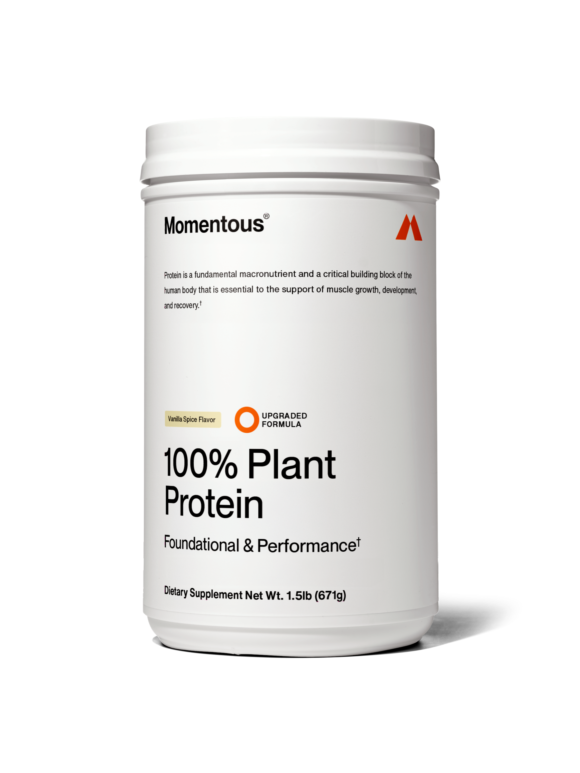 Momentous 100% Plant Protein Powder