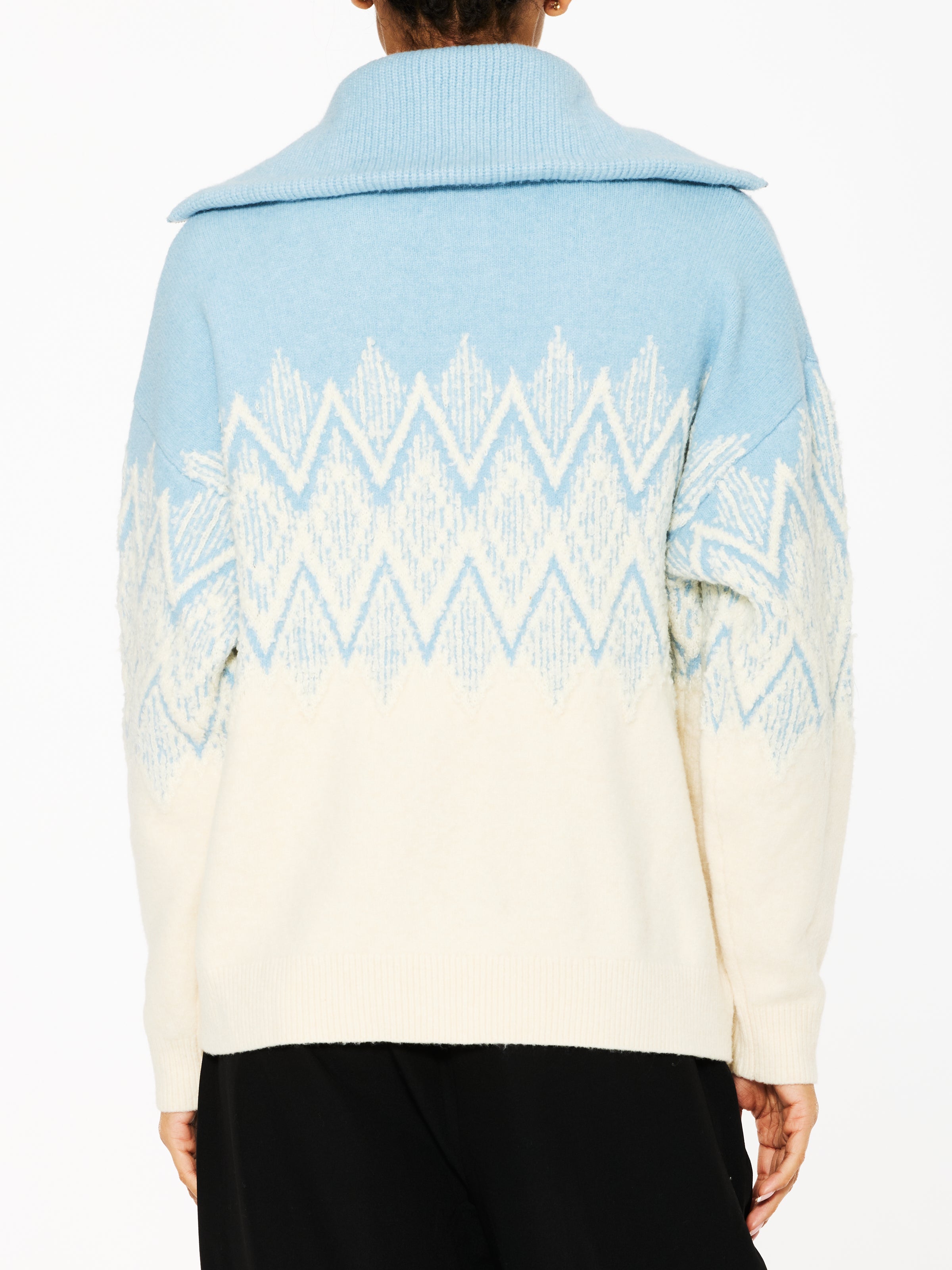 Varley Hedda Fairisle Half Zip