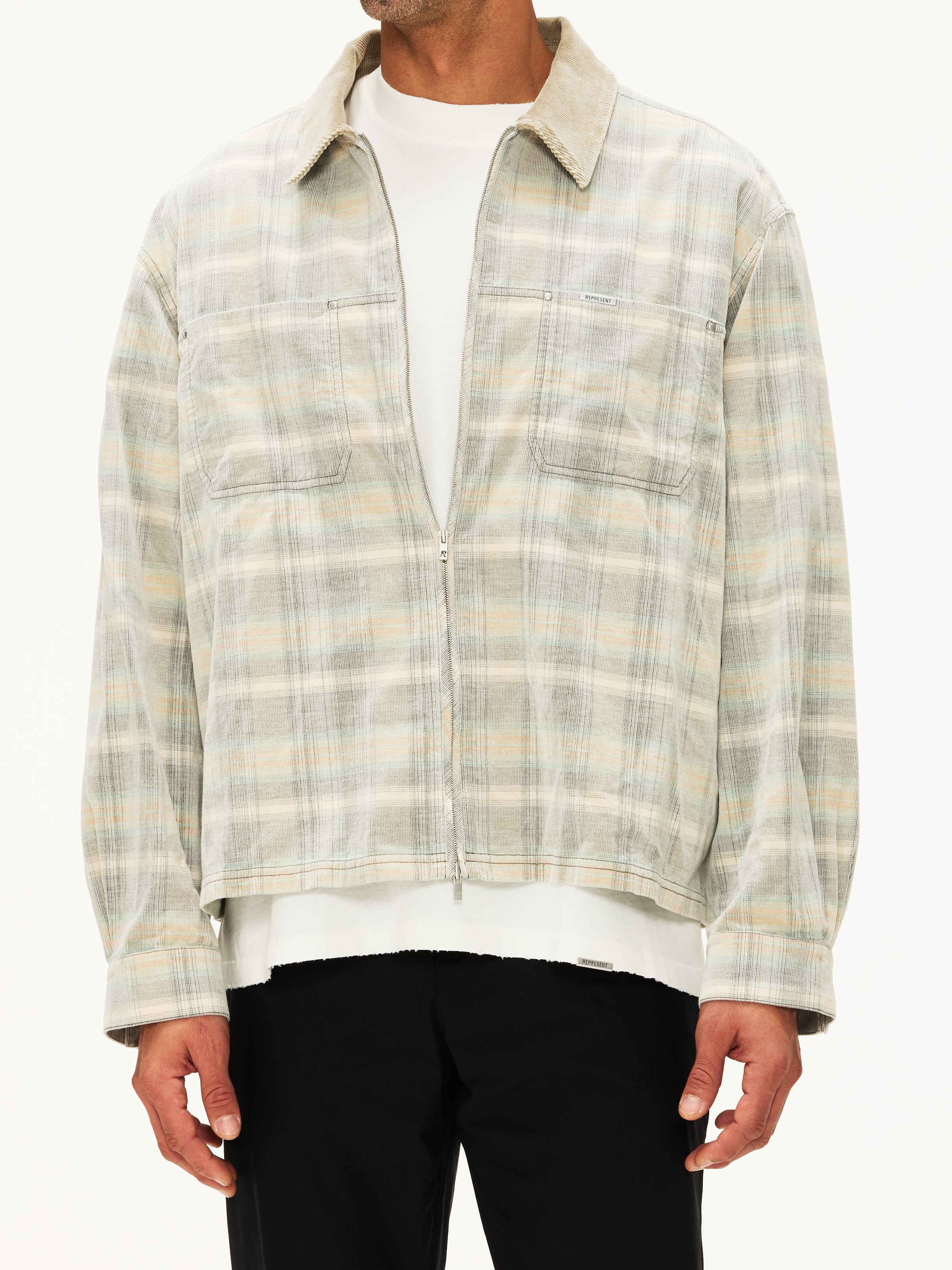 Represent Corded Zip Flannel