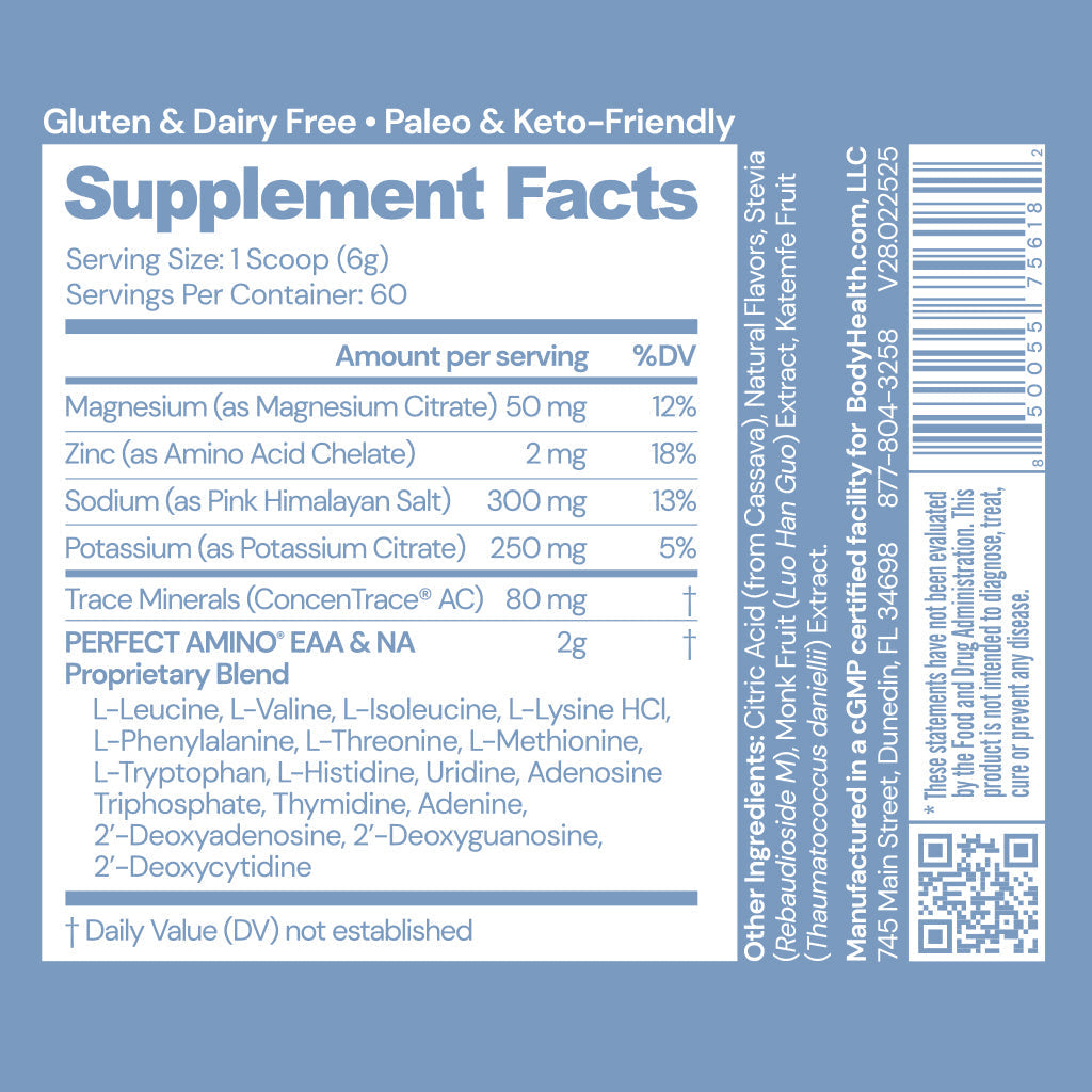 Perfect Amino Electrolytes