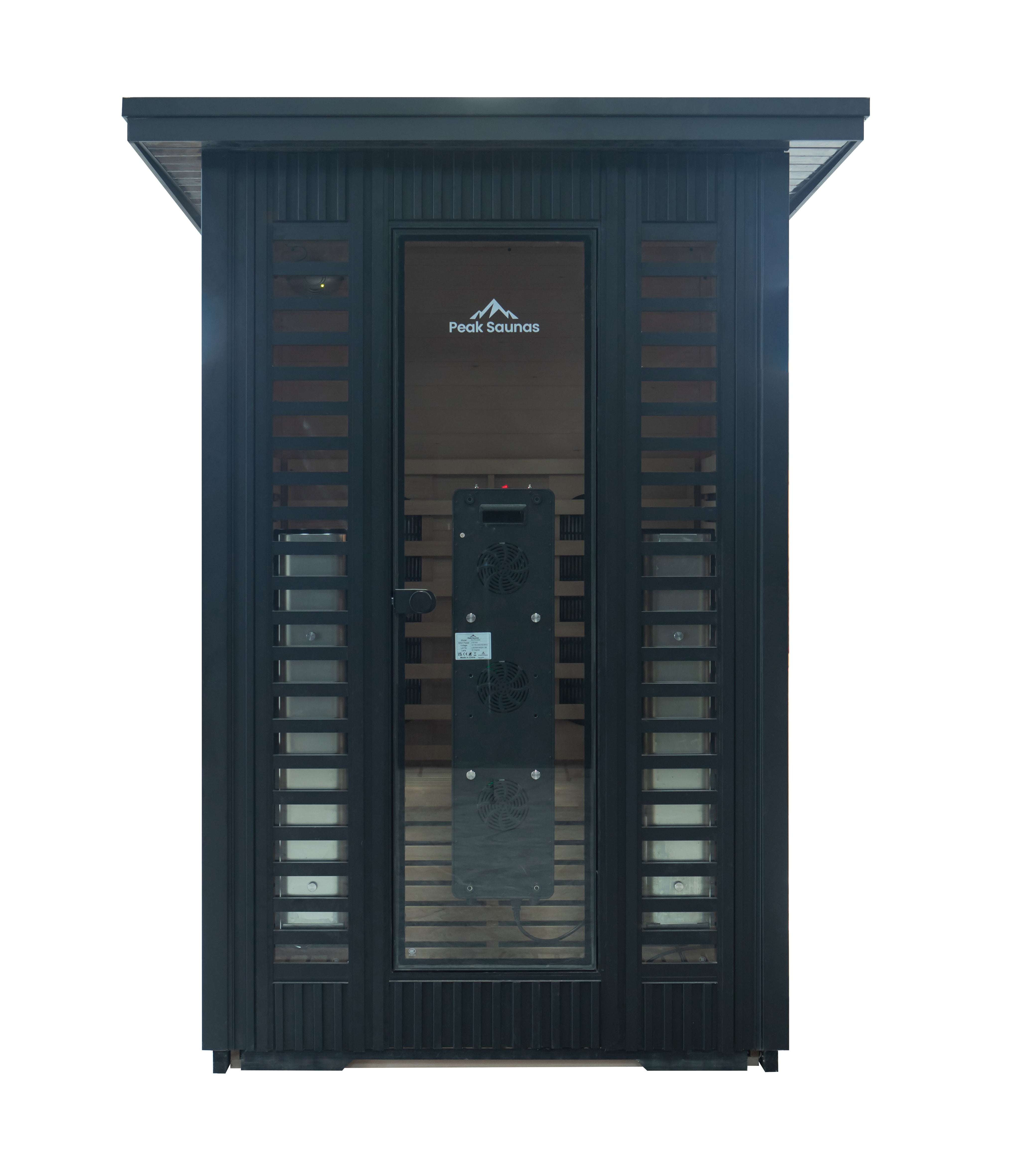 Patagonia 2-Person Outdoor Full Spectrum Infrared Sauna with Full-Body Medical-Grade Red Light Therapy and Smart WiFi App Control