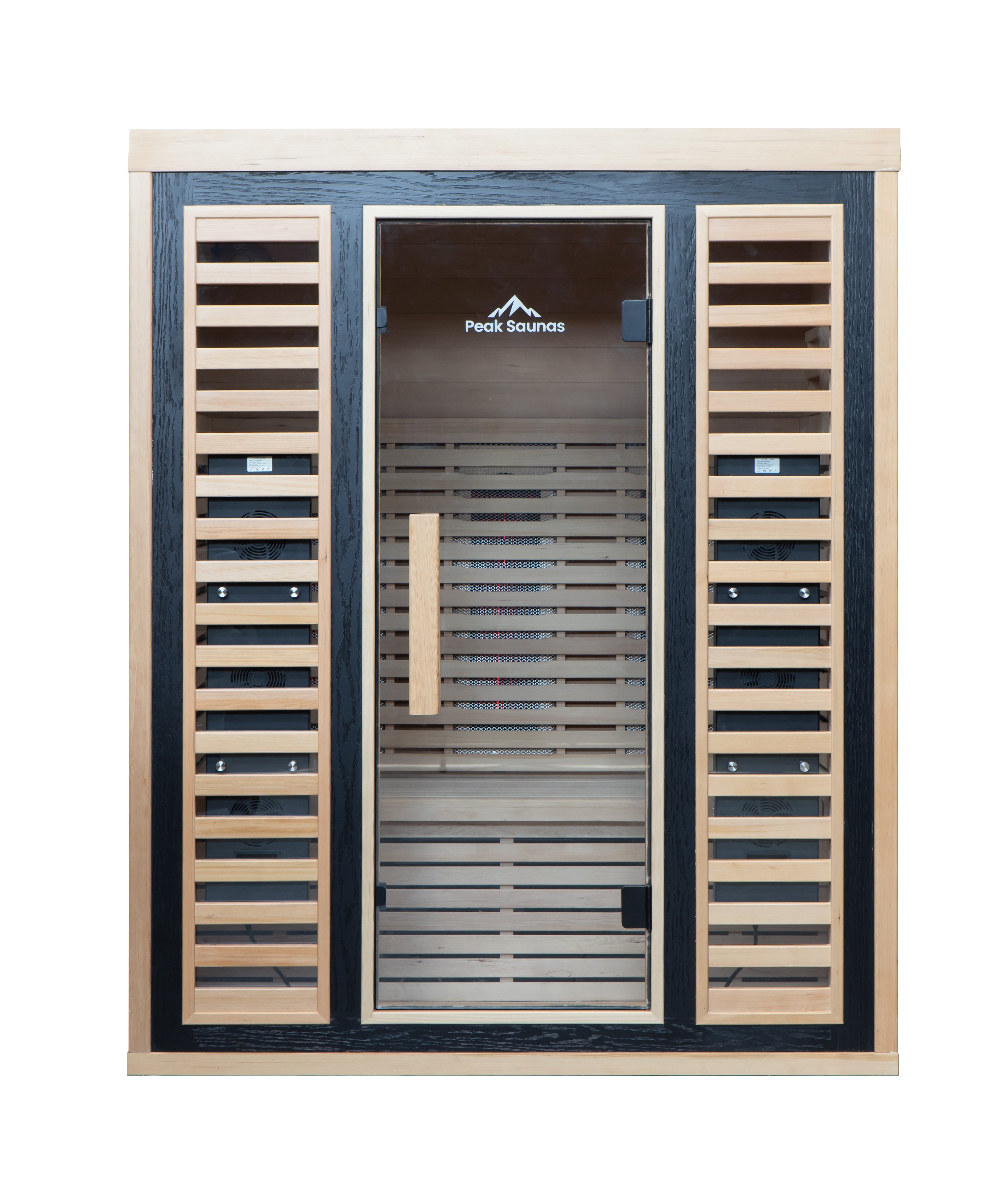 Denali 3-Person Full Spectrum Infrared Sauna with Full-Body Medical-Grade Red Light Therapy & Smart WiFi App Control