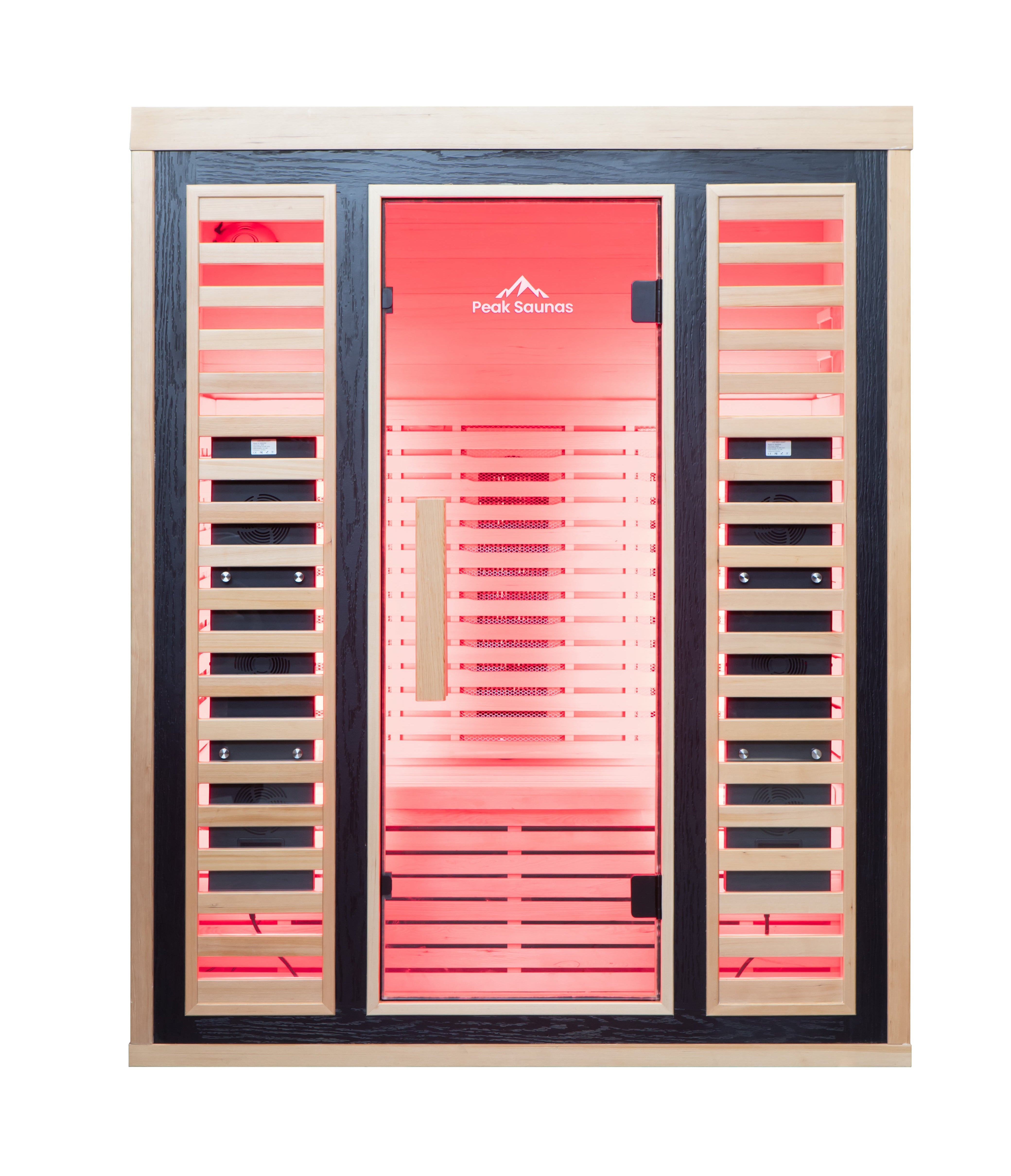 Denali 3-Person Full Spectrum Infrared Sauna with Full-Body Medical-Grade Red Light Therapy & Smart WiFi App Control