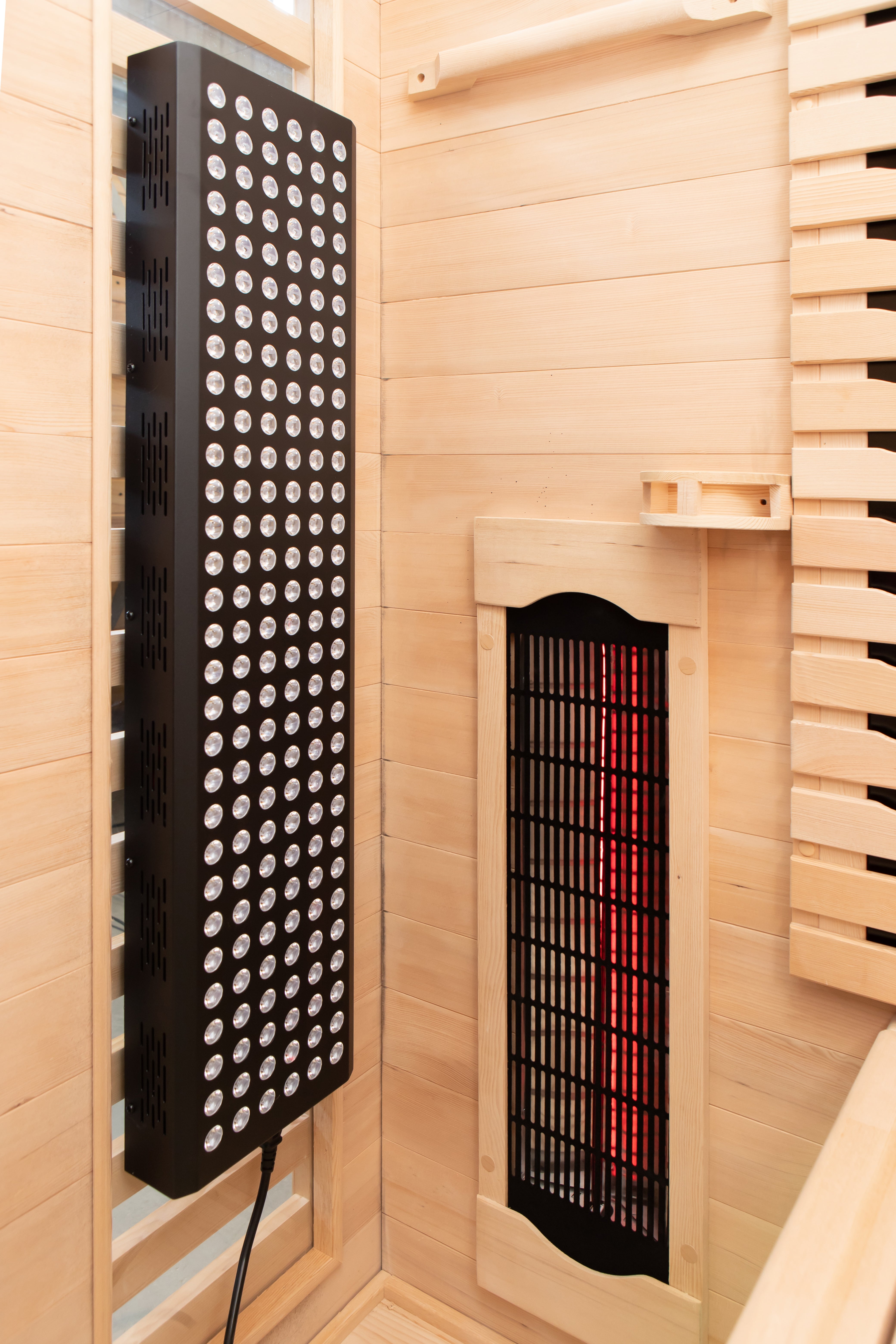 Denali 3-Person Full Spectrum Infrared Sauna with Full-Body Medical-Grade Red Light Therapy & Smart WiFi App Control