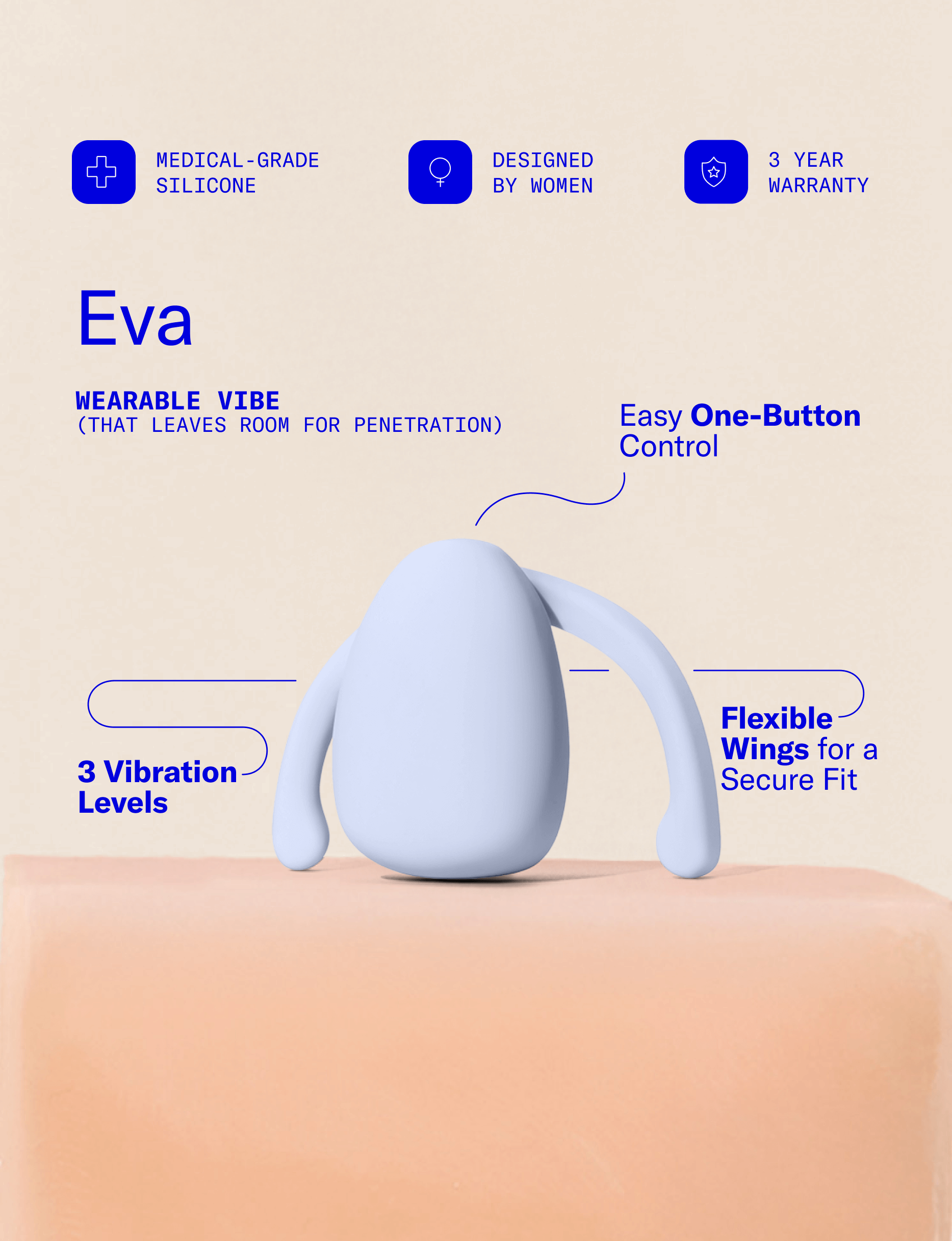 Dame Eva Wearable Vibrator