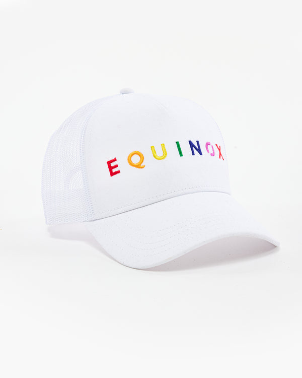 Equinox Pride Twill Valin Trucker Hat