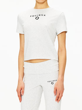 Equinox Short Sleeve Crop Tee