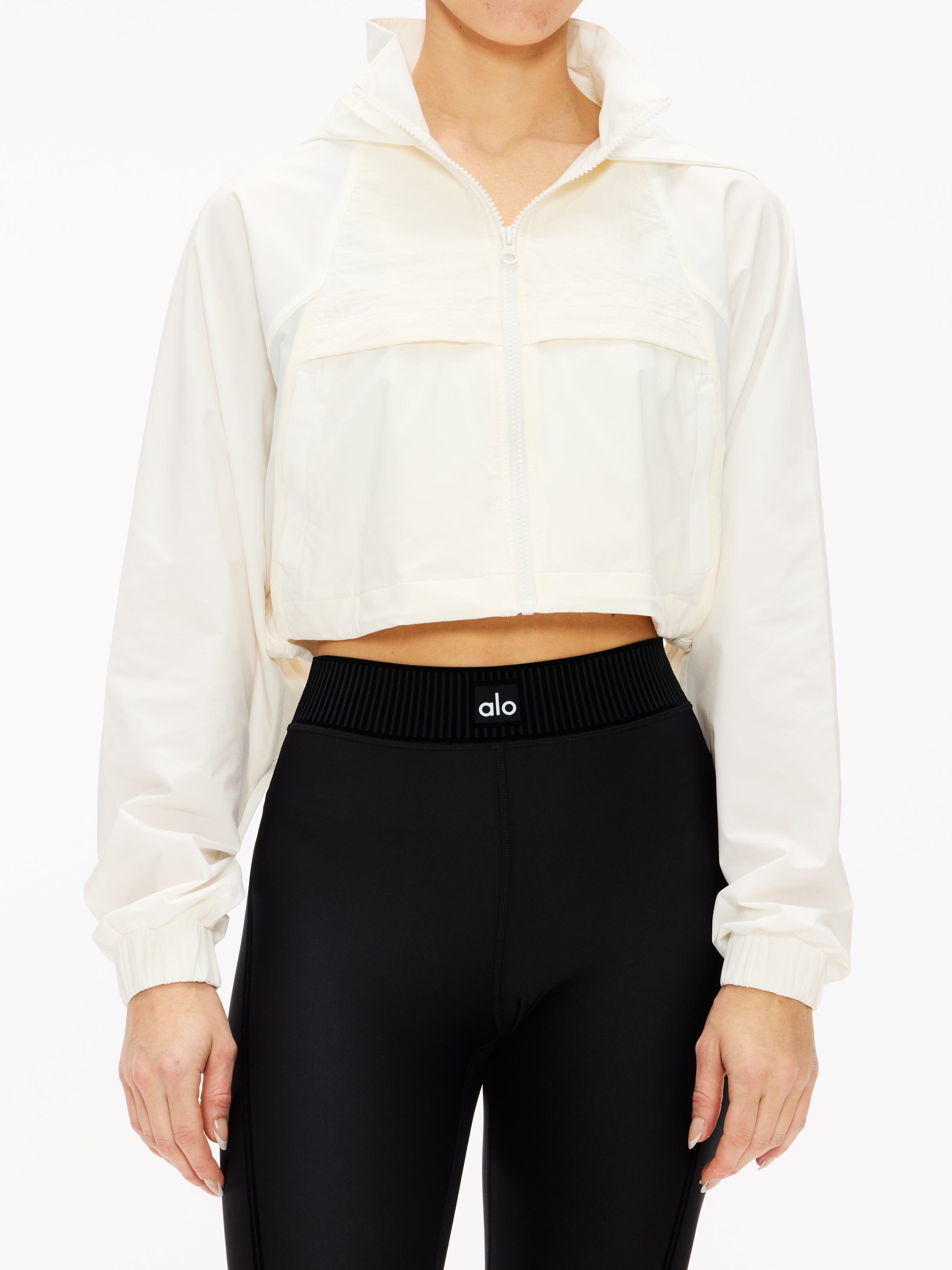 Alo Yoga Cropped Playmaker Jacket