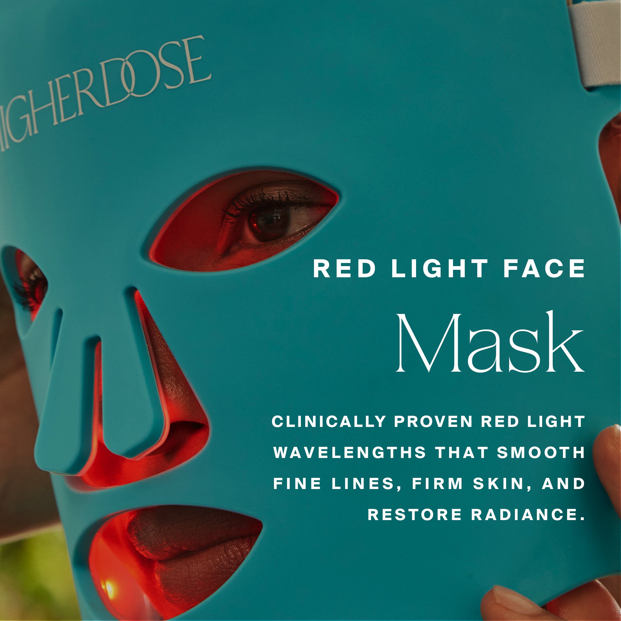 Higherdose Red Light Face Mask