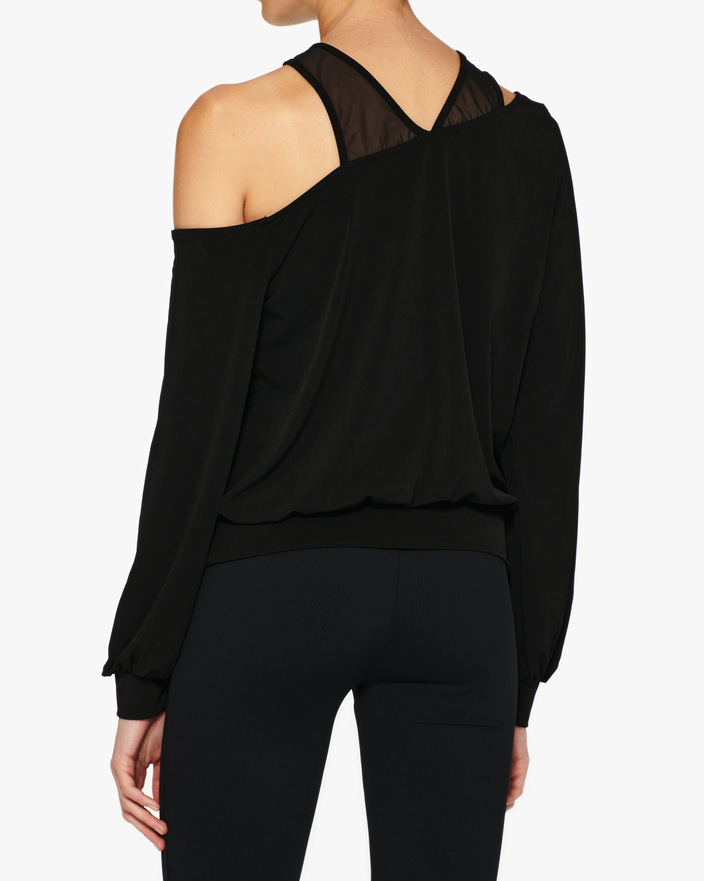 Lanston One Shoulder Layered Top
