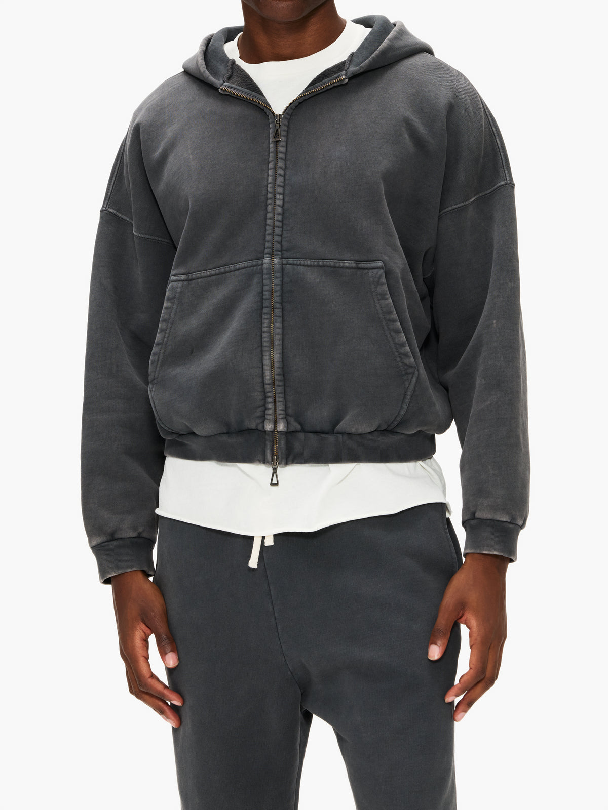 John Elliott Overcast Fleece Frances Full Zip