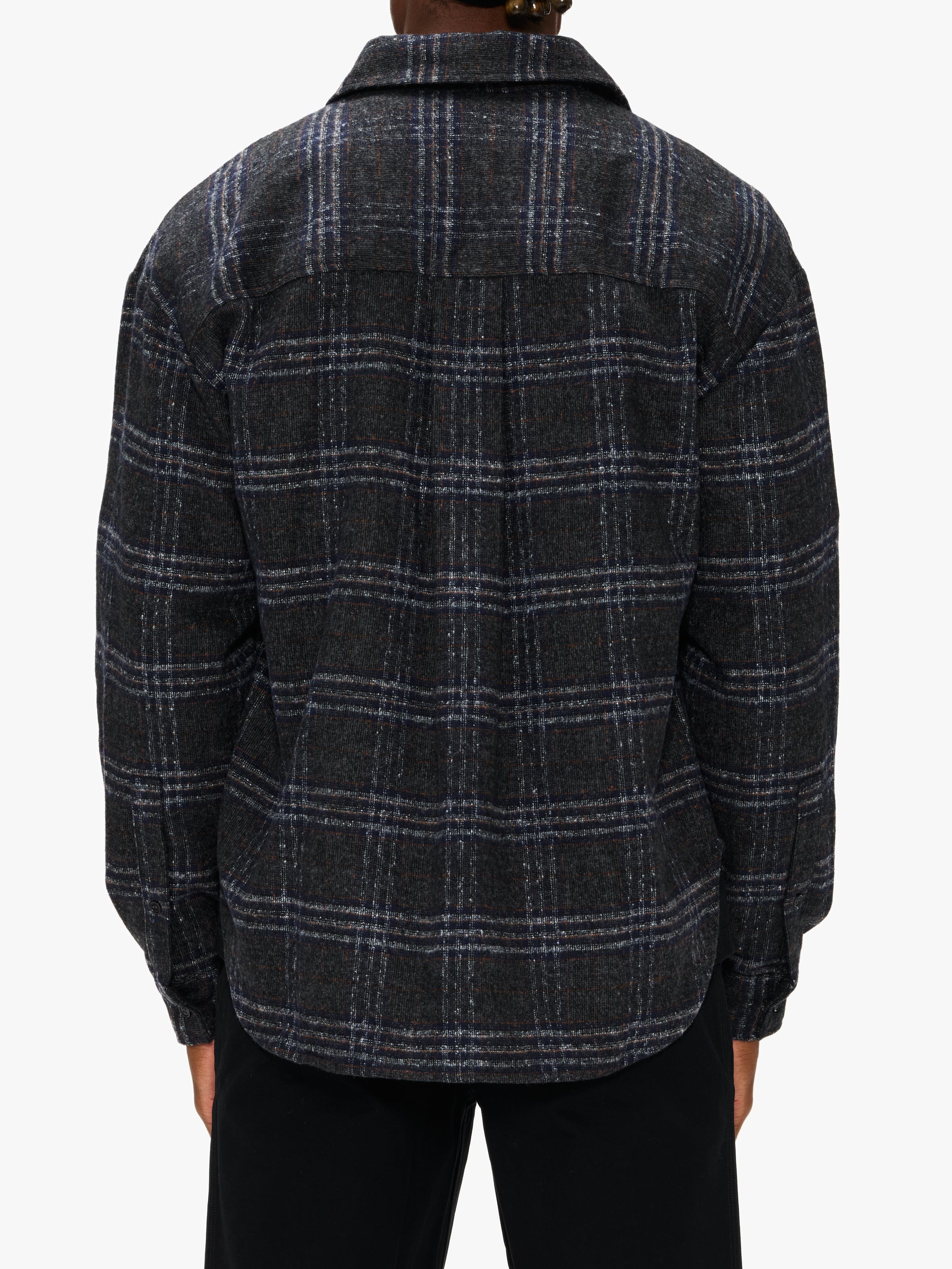 Krost Eco Long Plaid Shirt
