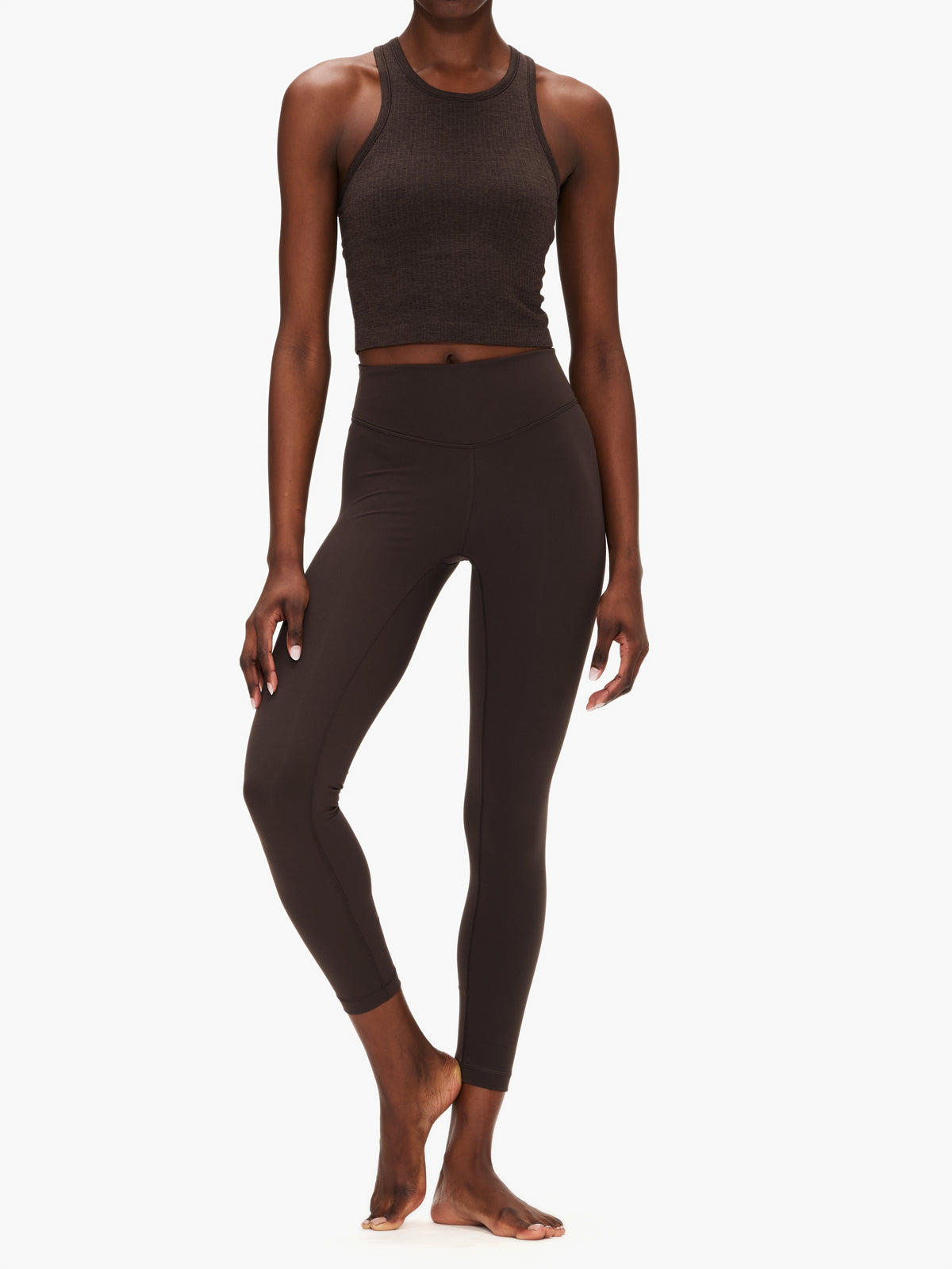 Lululemon Ebb To Street Cropped Racerback Tank