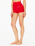 Sporty & Rich Signature Logo Mini Biker Short