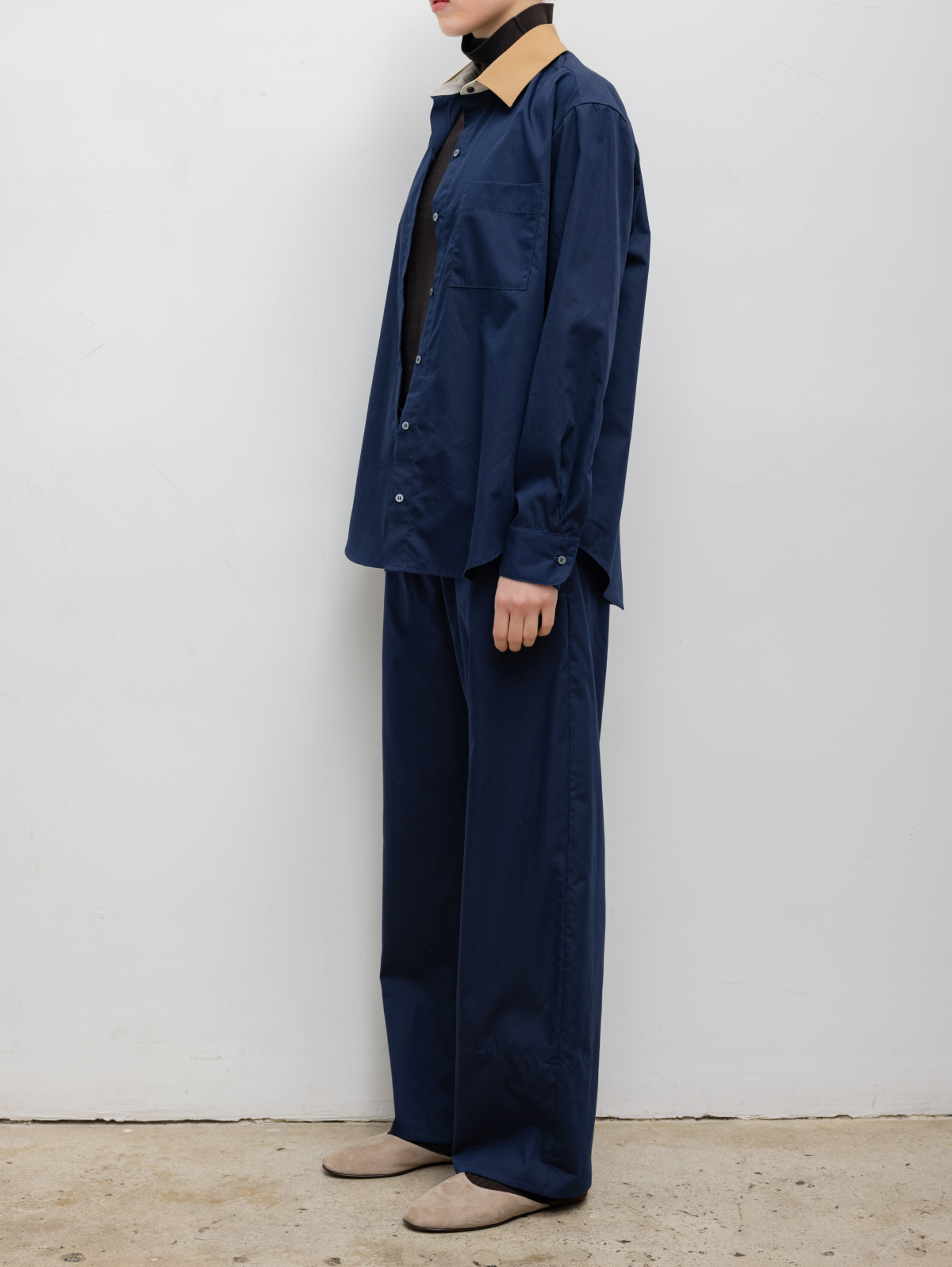 Leset Yoshi Contrast Classic Button Down