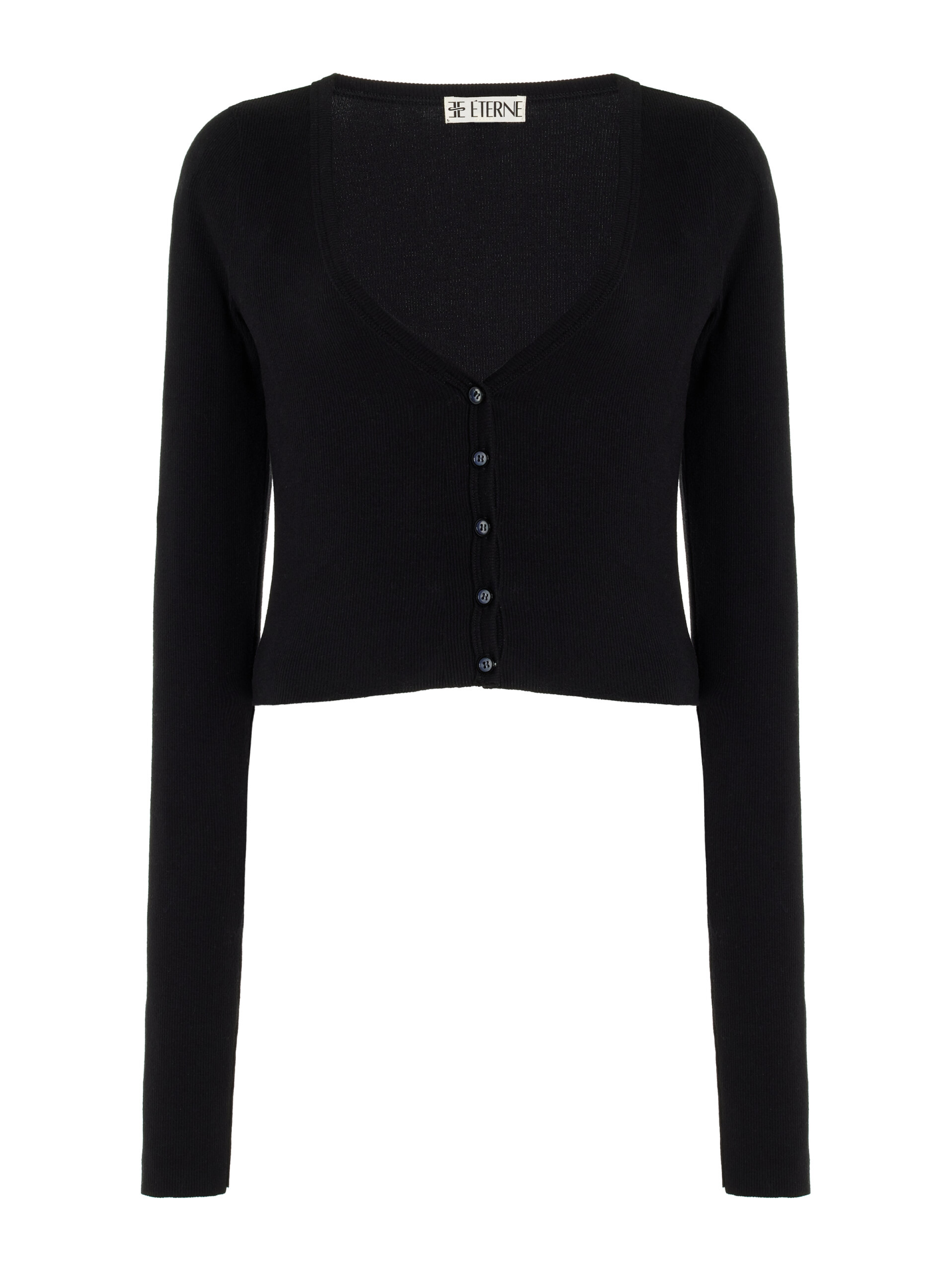 Eterne Cropped Cardigan