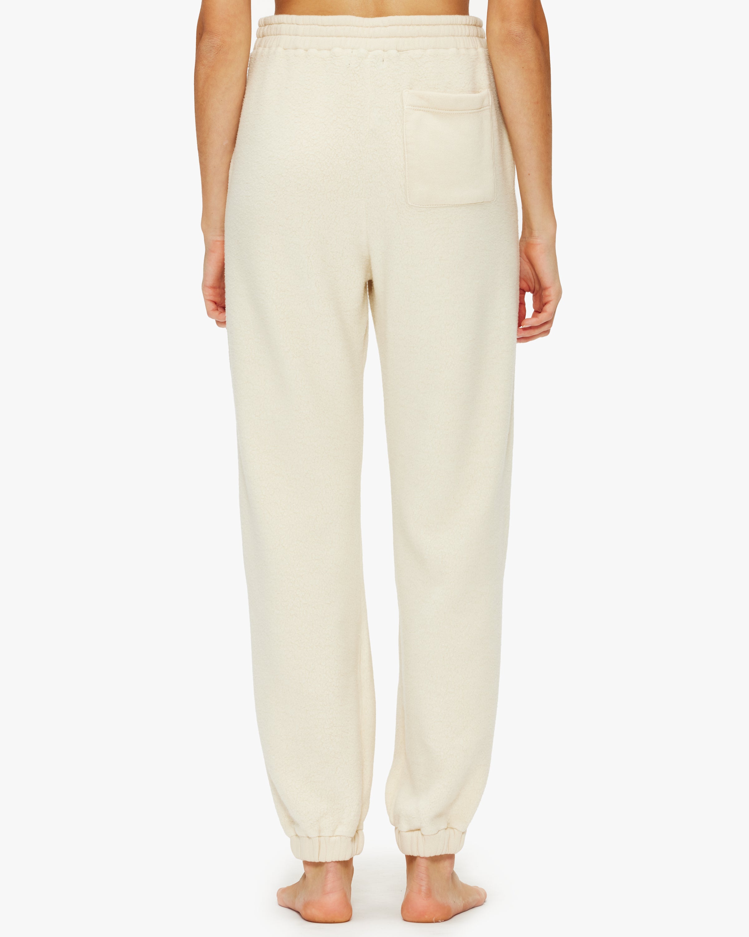 Monrow Teddy Fleece Oversized Sweatpants