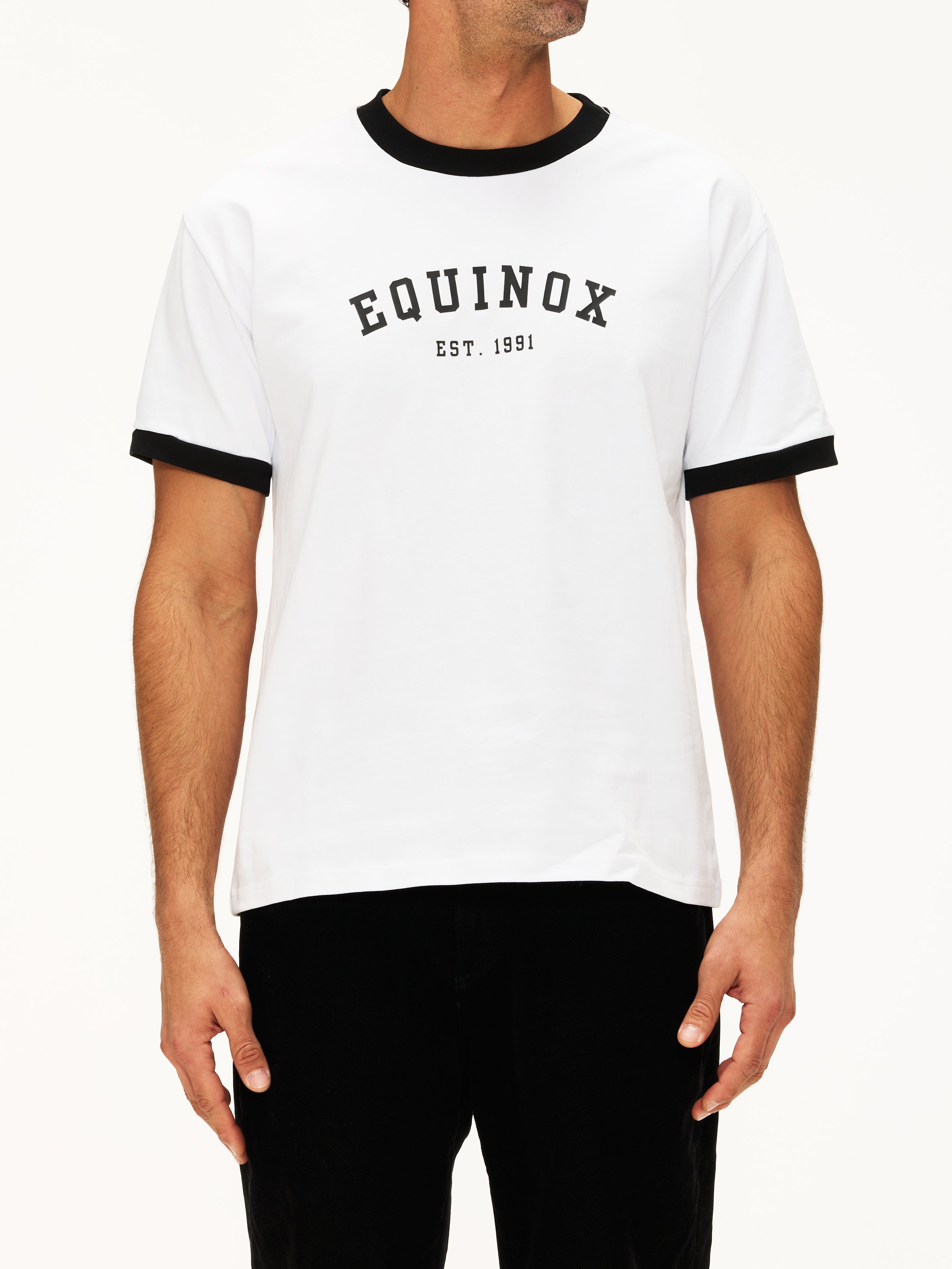 Equinox Retro Ringer Baby Tee