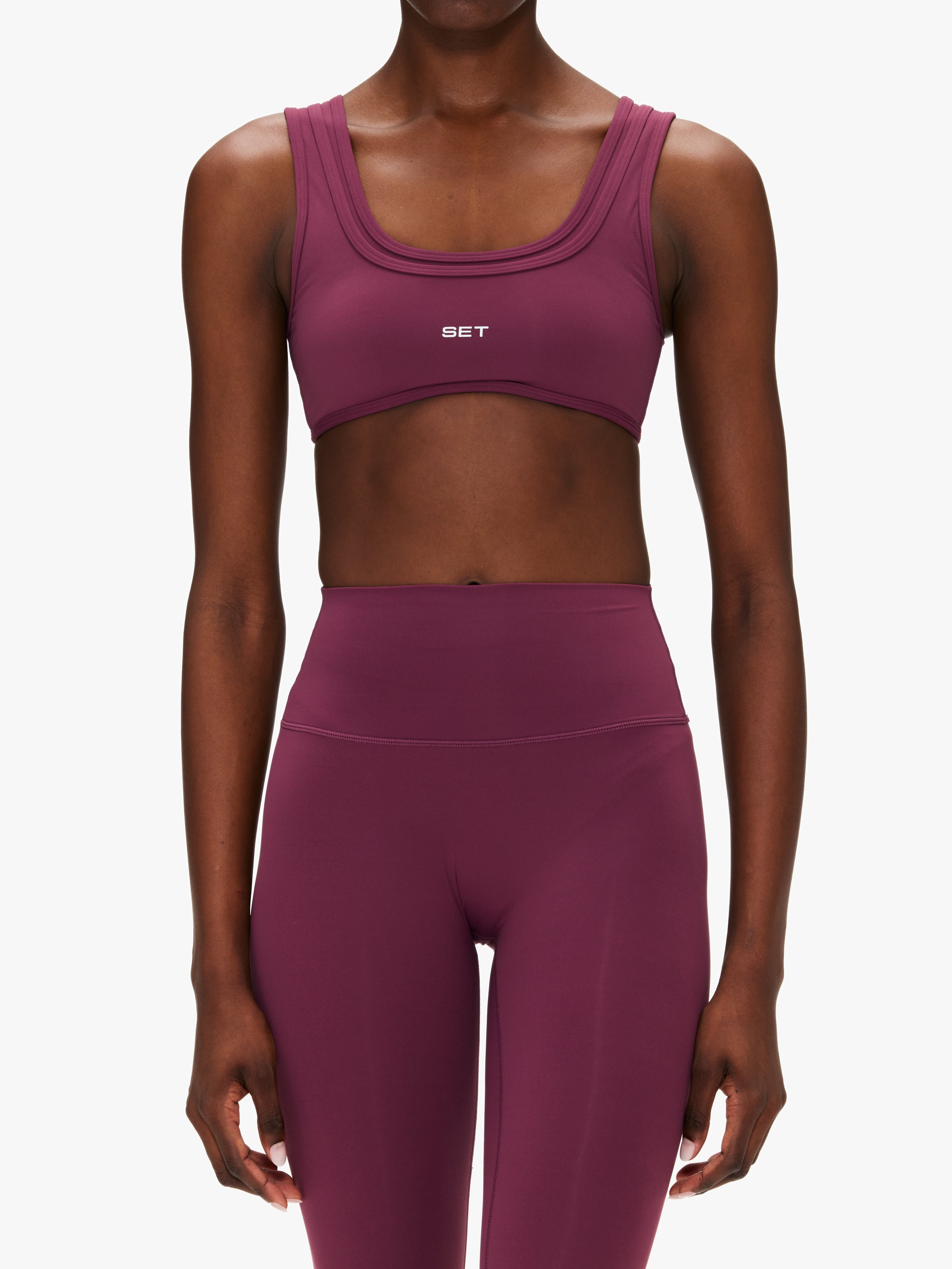Set Active Breathe Layer Scoop Bra