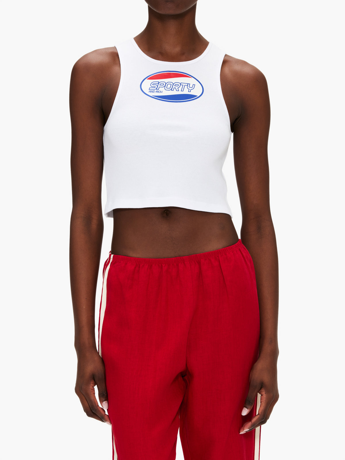 Sporty & Rich Britney Ribbed Baby Tank