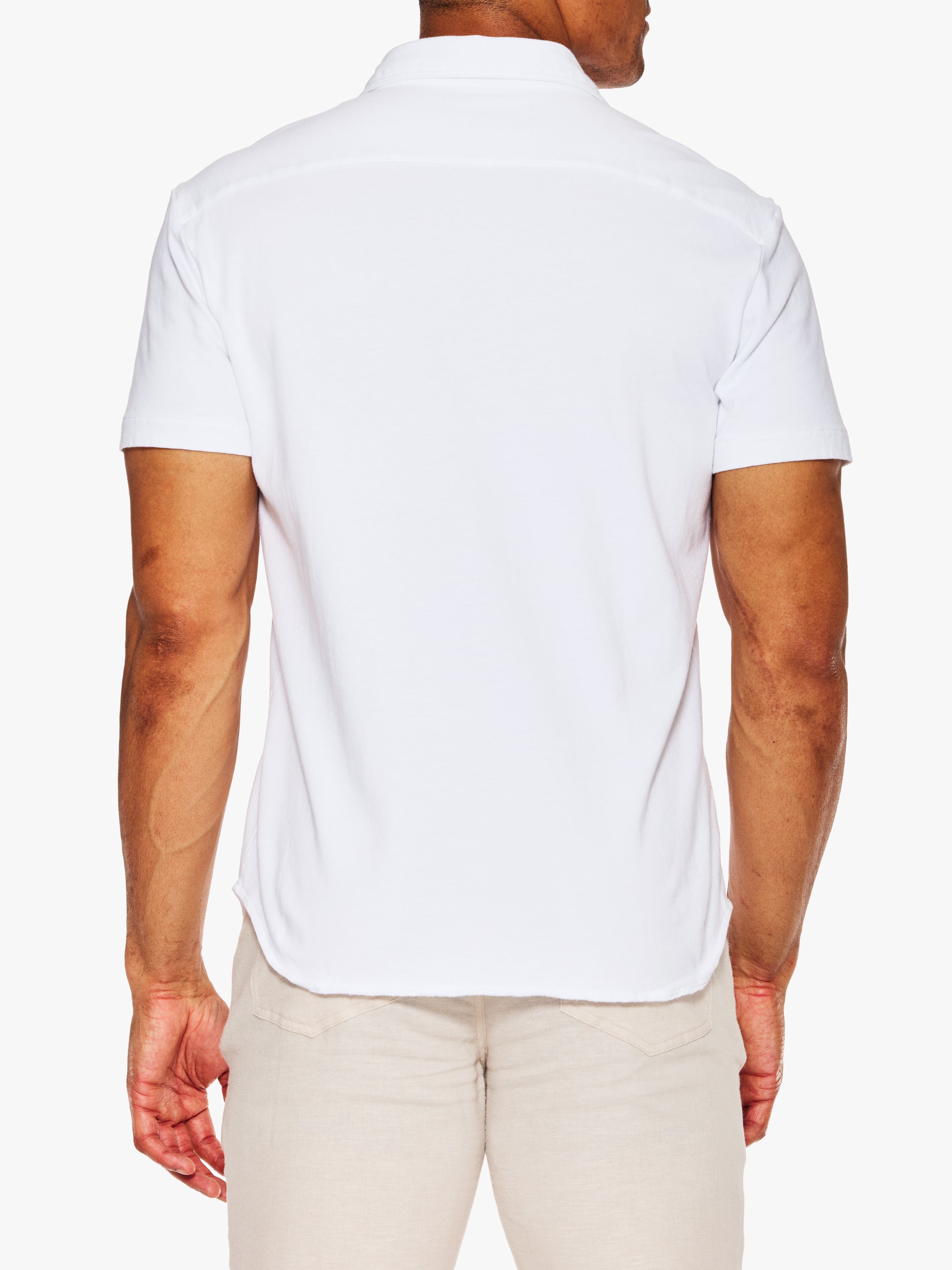 Save Khaki Short Sleeve Organic Recycled Shirt