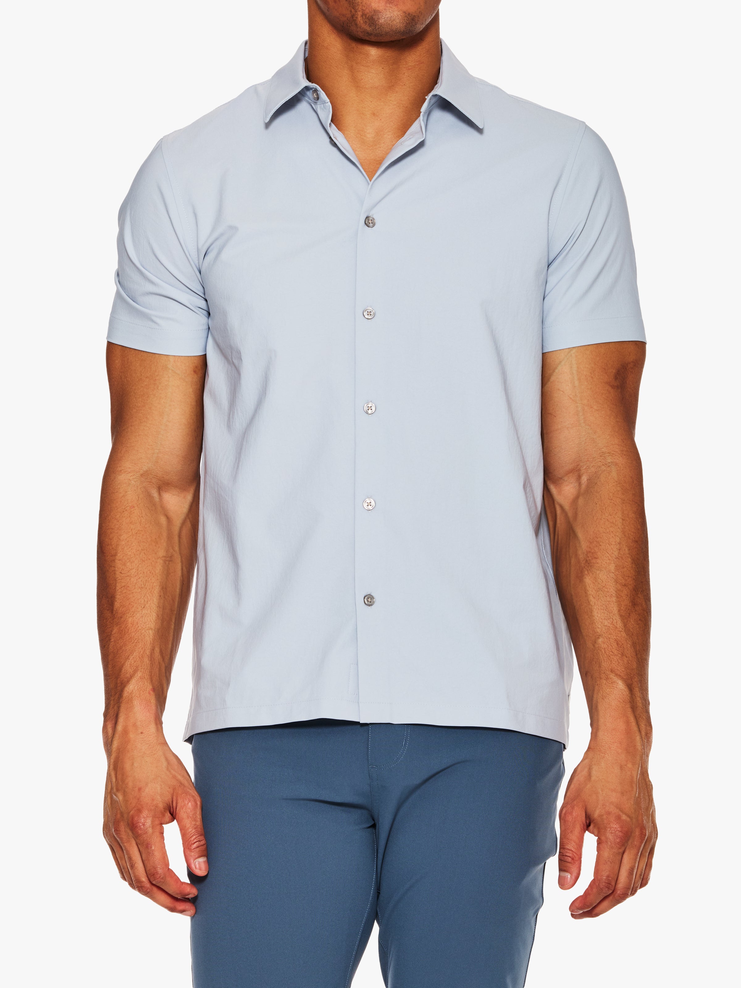 Vuori Short Sleeve Manhattan Button Down