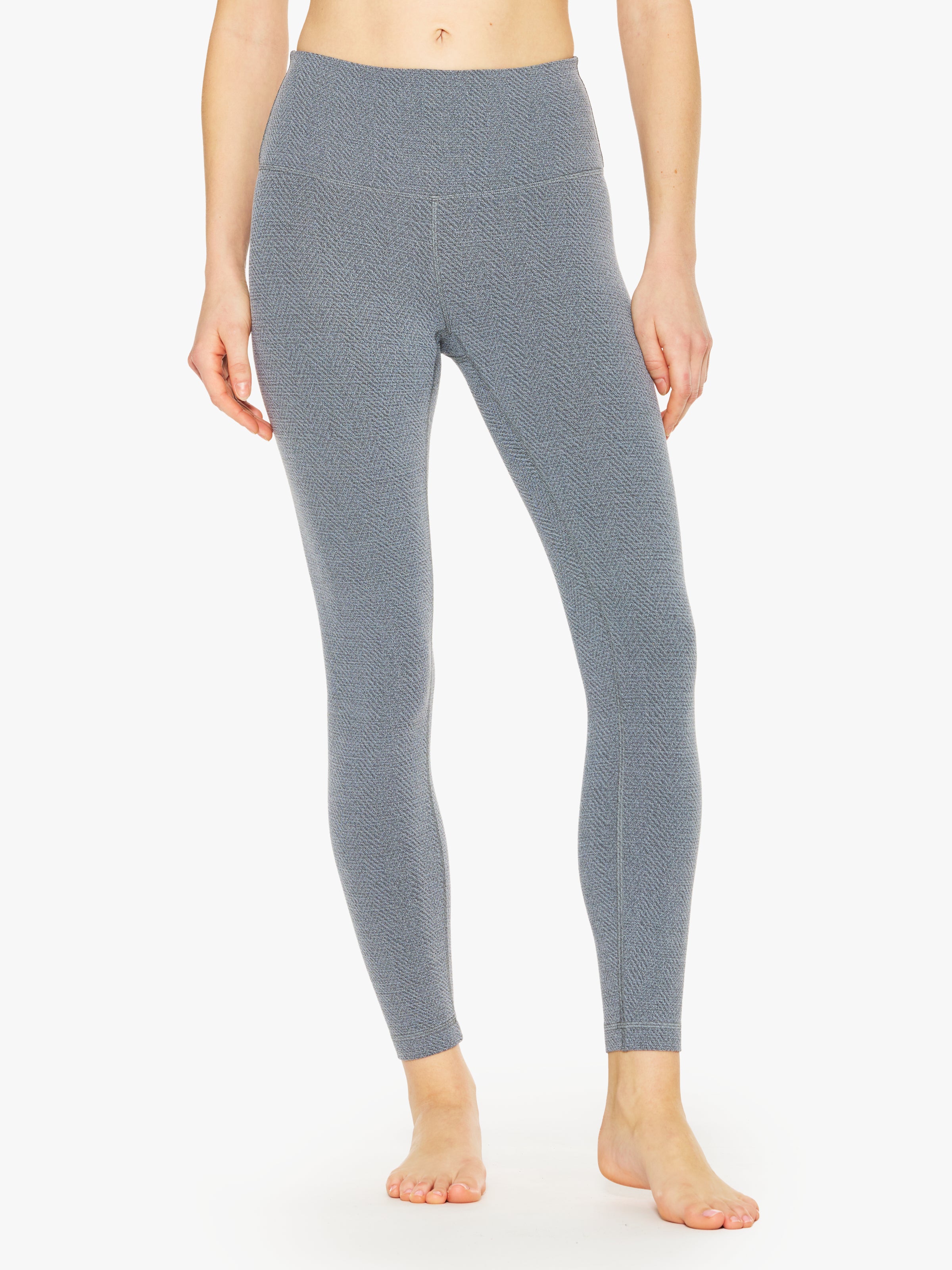 Lululemon Wunder Train High Rise Tight 25" Herringbone