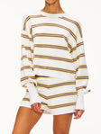 Lune Olly Cropped Striped Sweater