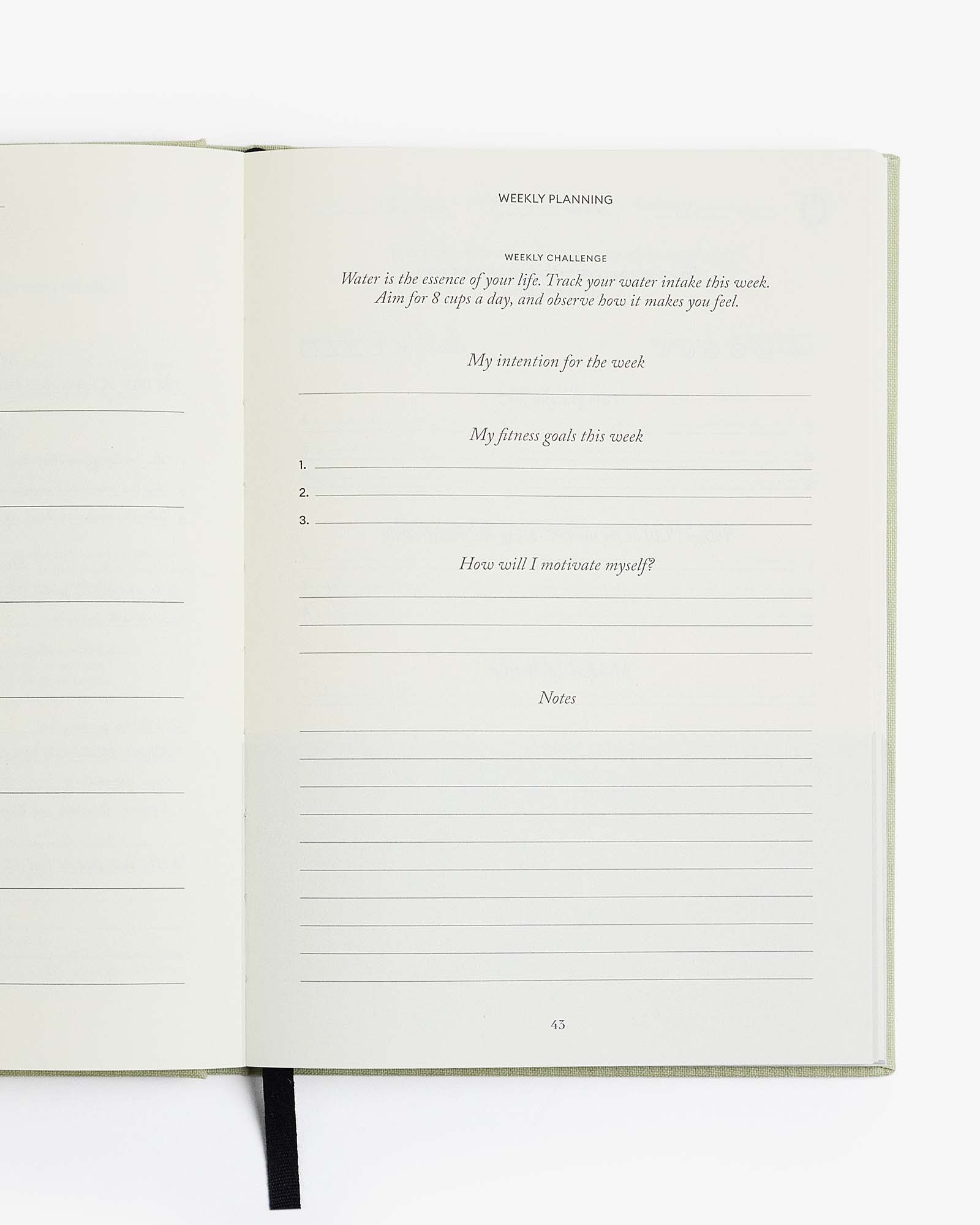 Intelligent Change The Five Minute Journal Health & Fitness Edition