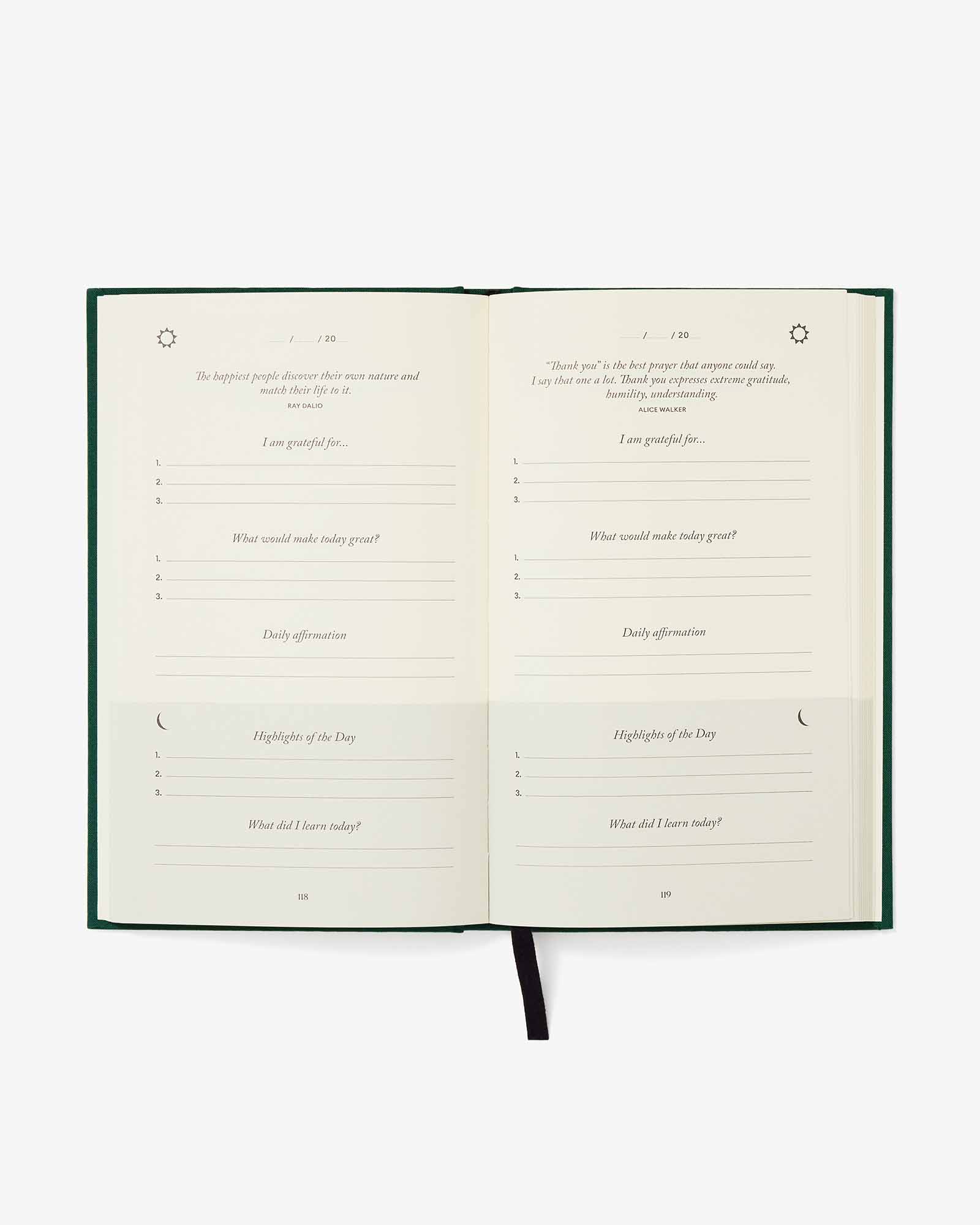 Intelligent Change The Five Minute Journal