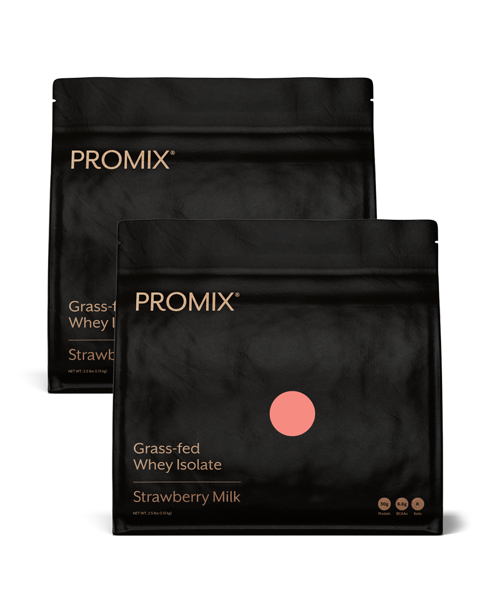 Promix Nutrition Strawberry Milk Whey Protein Isolate Powder