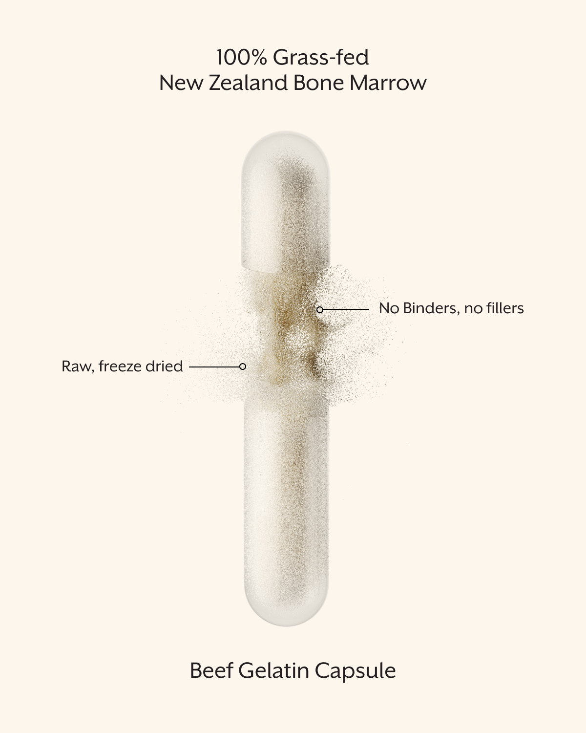 Promix Raw Bone Marrow Capsules