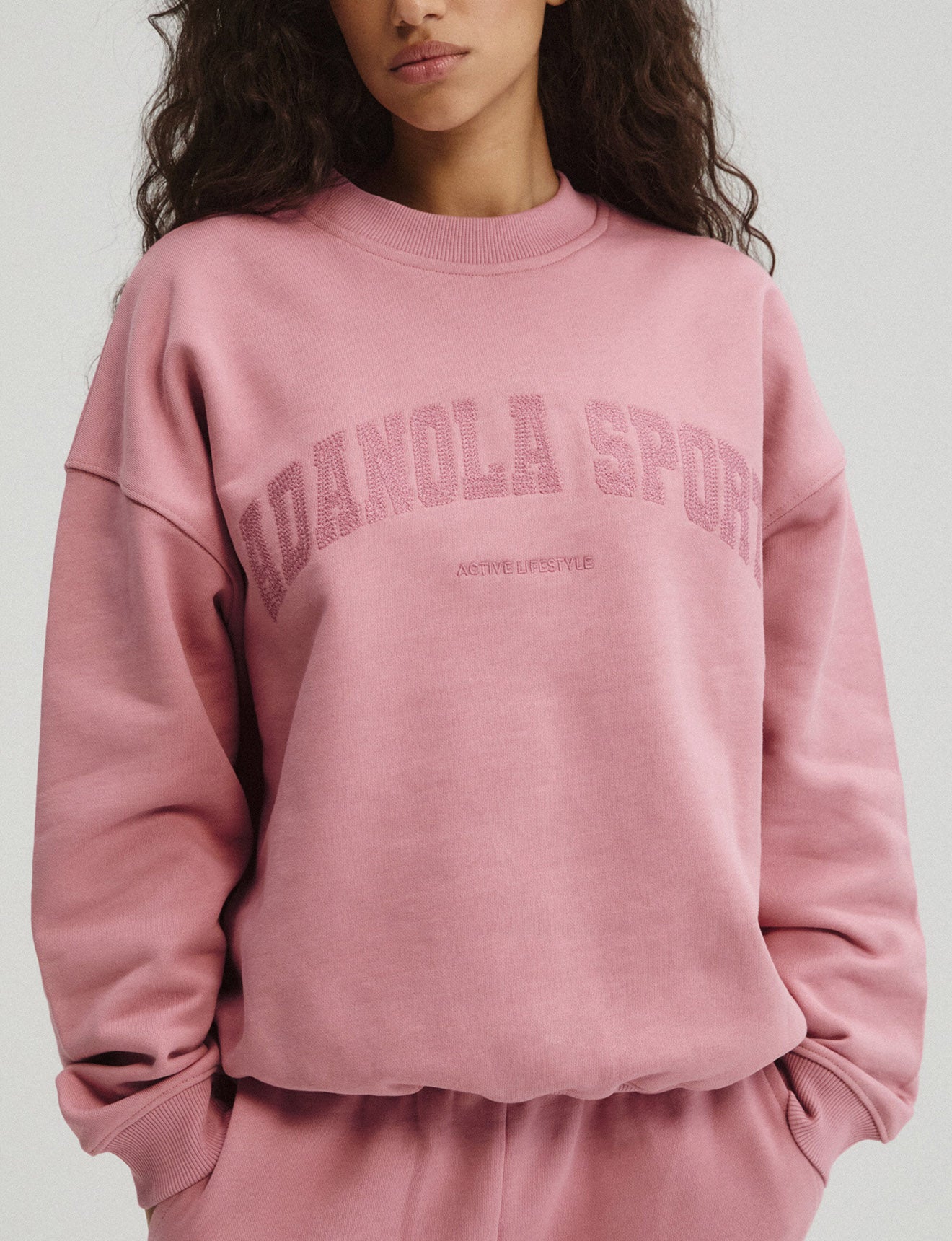 Adanola AS Chain Stitch Oversized Sweatshirt
