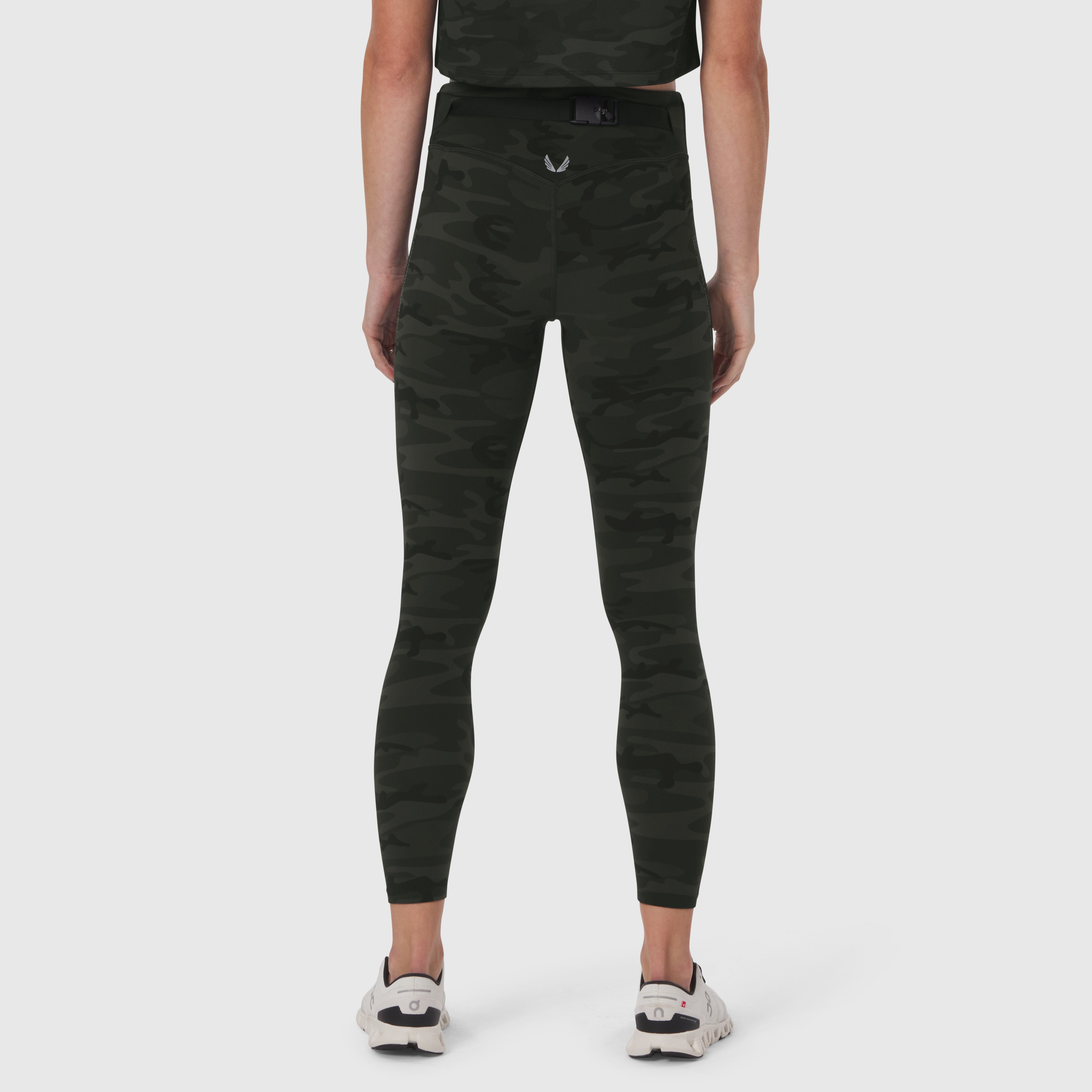 W030. LYCRA® 3-in-1 Legging - Dark Camo