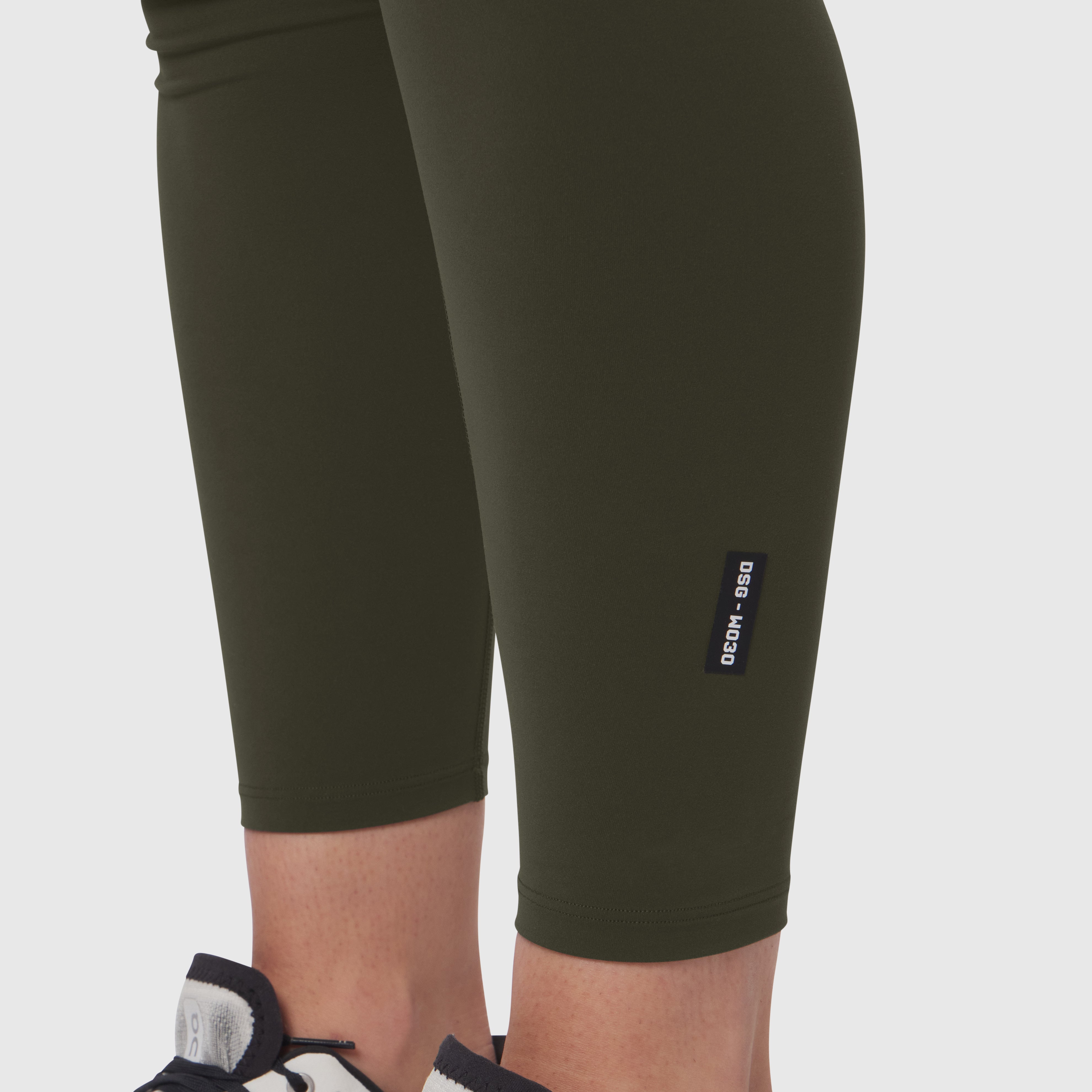 W030. LYCRA® 3-in-1 Legging - Olive