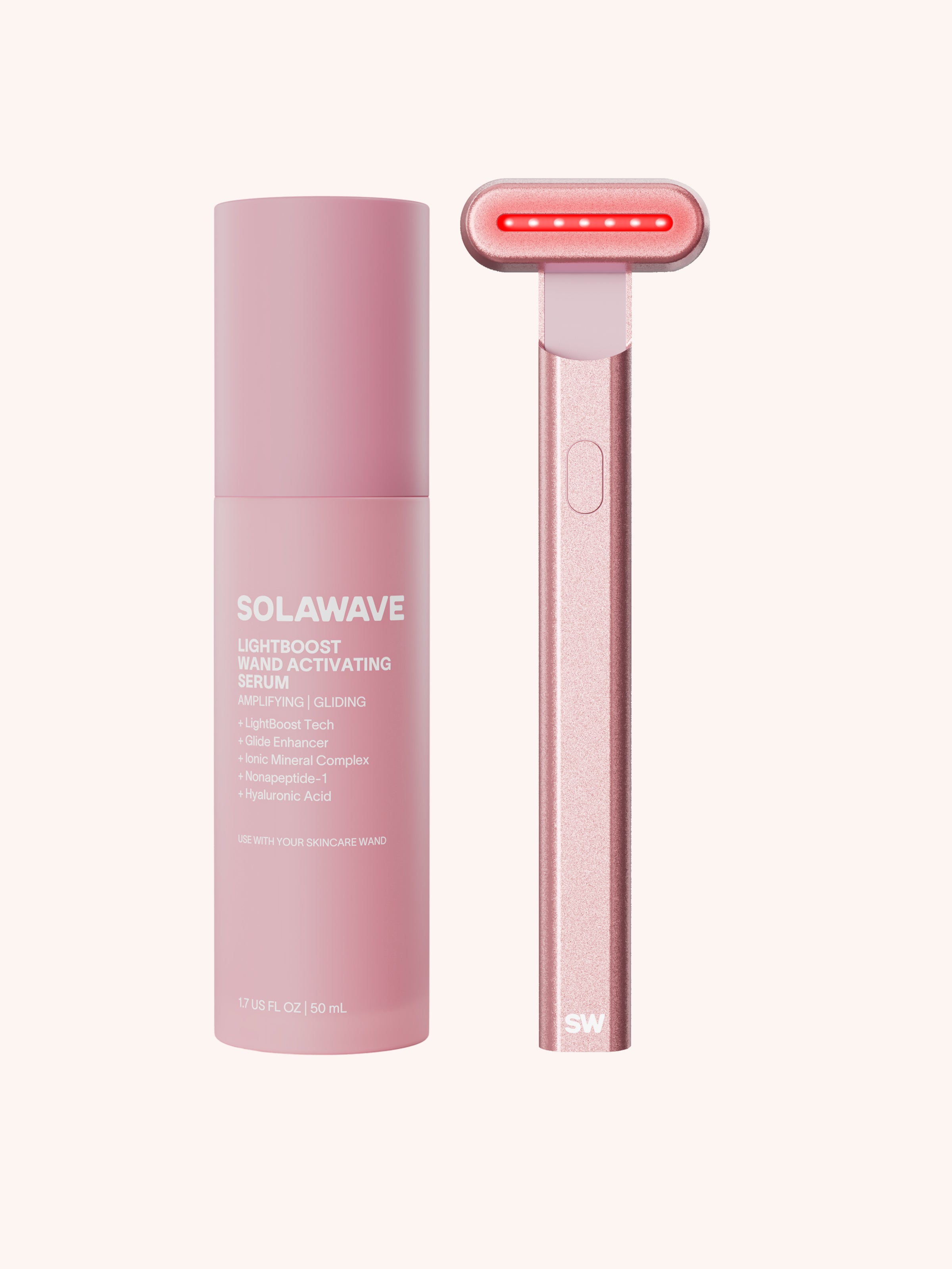 4-in-1 Red Light Therapy Wand & Activating Serum Kit