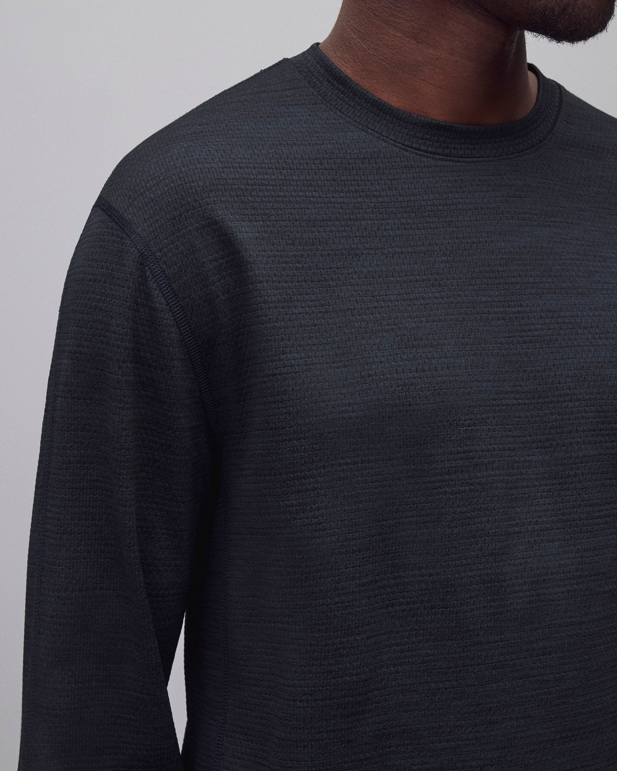 Reigning Champ Solotex Mesh Tiebreak Long Sleeve