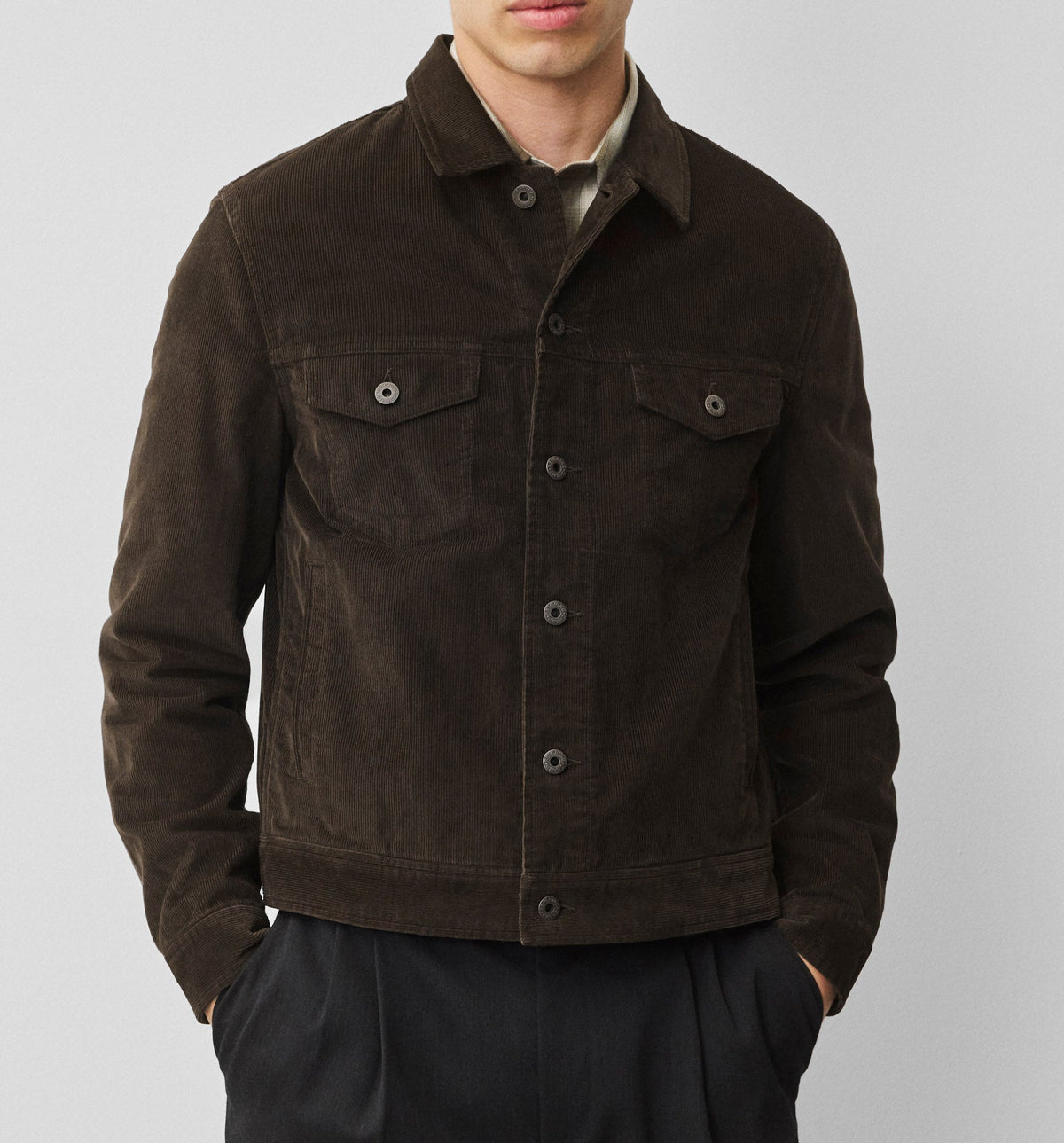 Reigning Champ Corduroy Piston Trucker Jacket