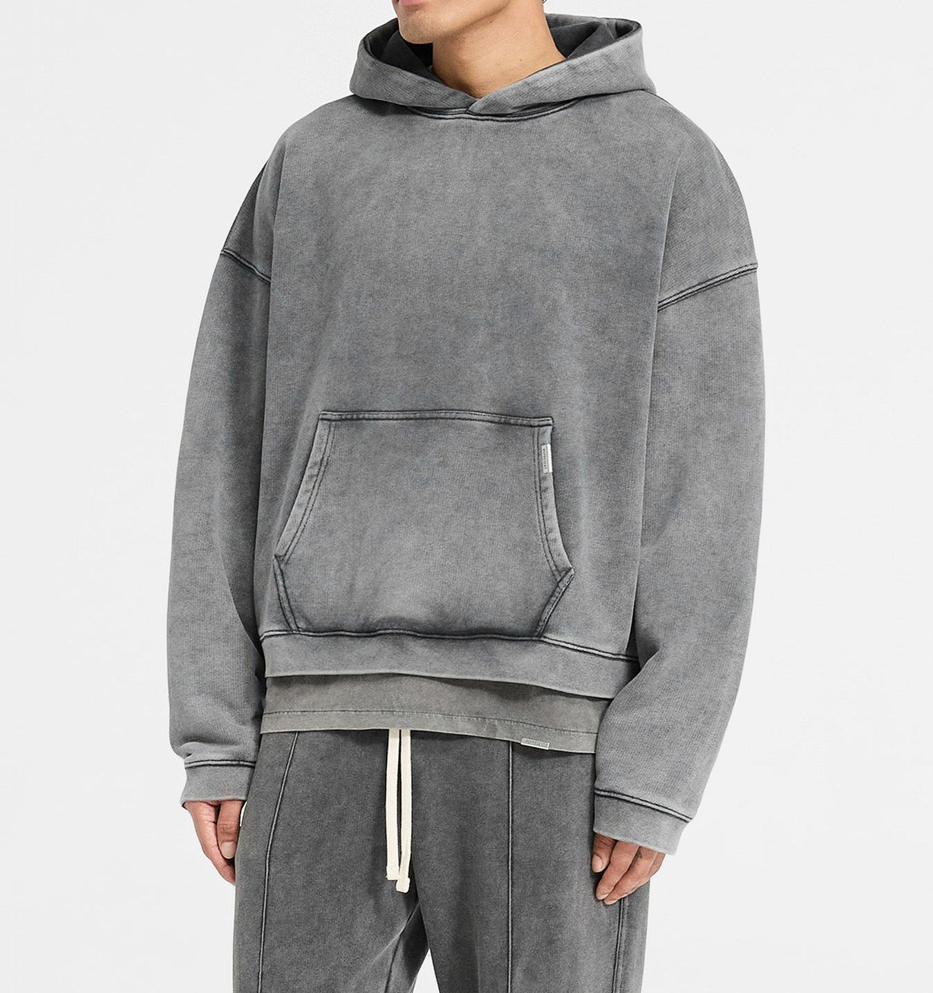Represent Initial Boxy Hoodie
