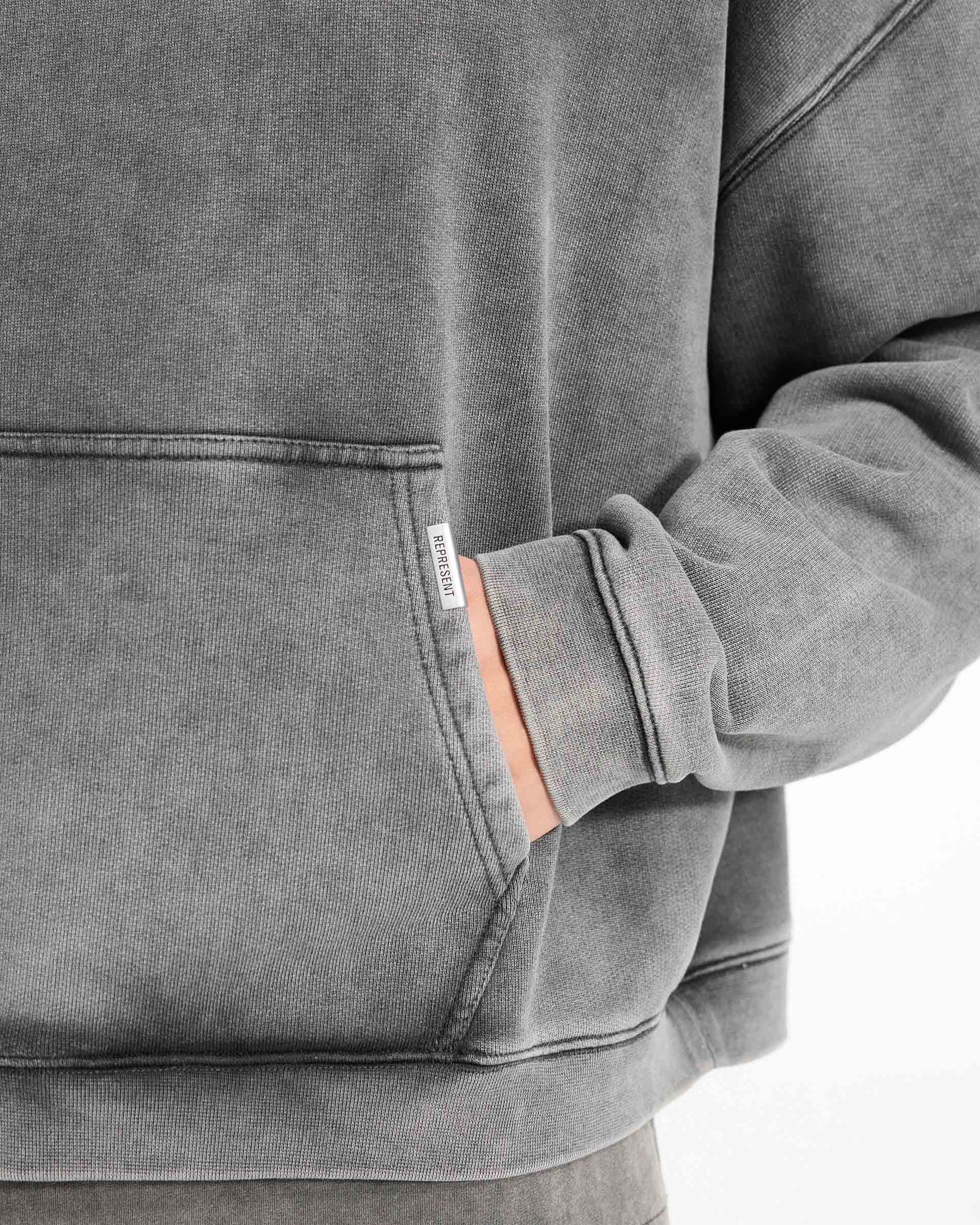 Represent Initial Boxy Hoodie