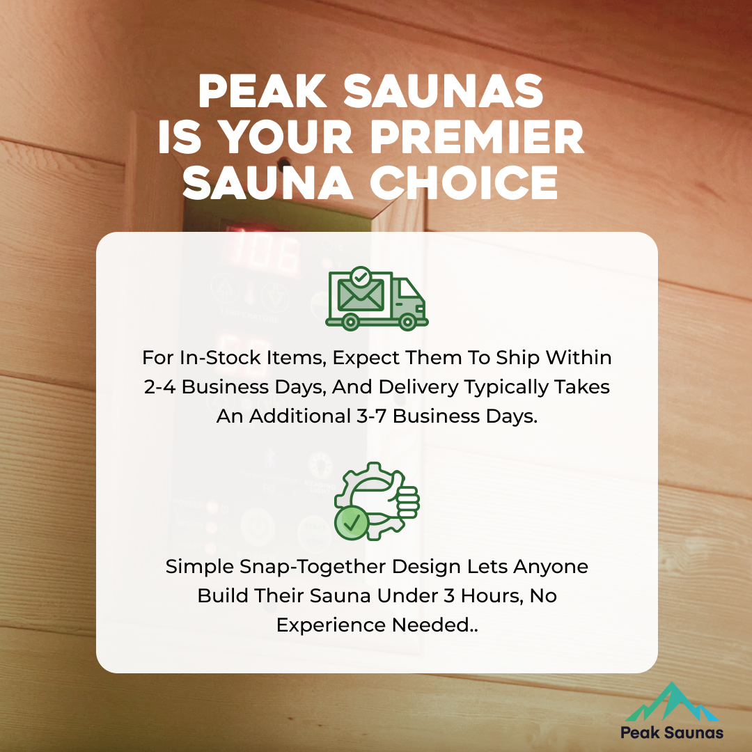 Rainier 1-Person Full Spectrum Infrared Sauna with Full-Body Medical-Grade Red Light Therapy & Smart WiFi App Control