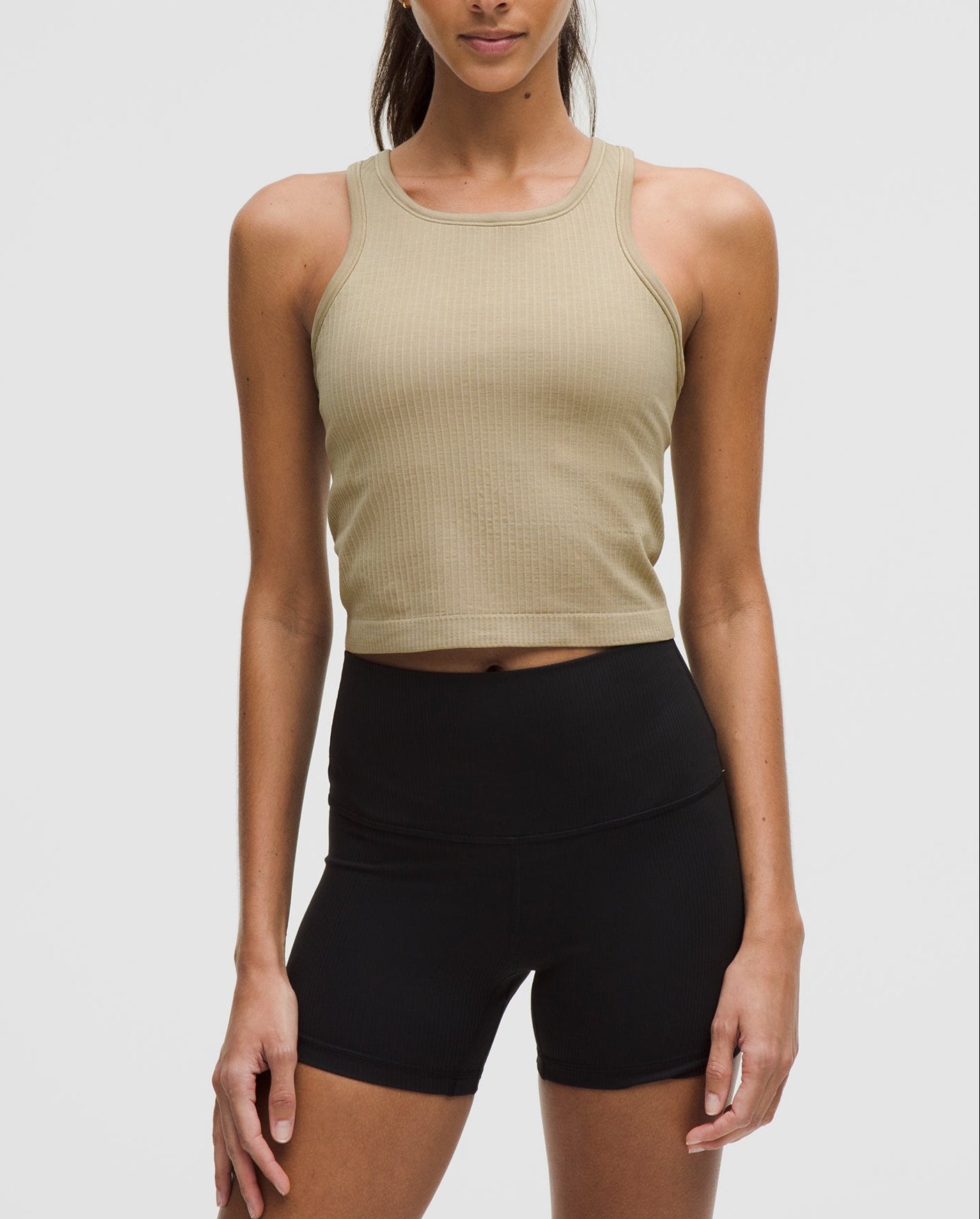 Lululemon Ebb To Street Cropped Racerback Tank