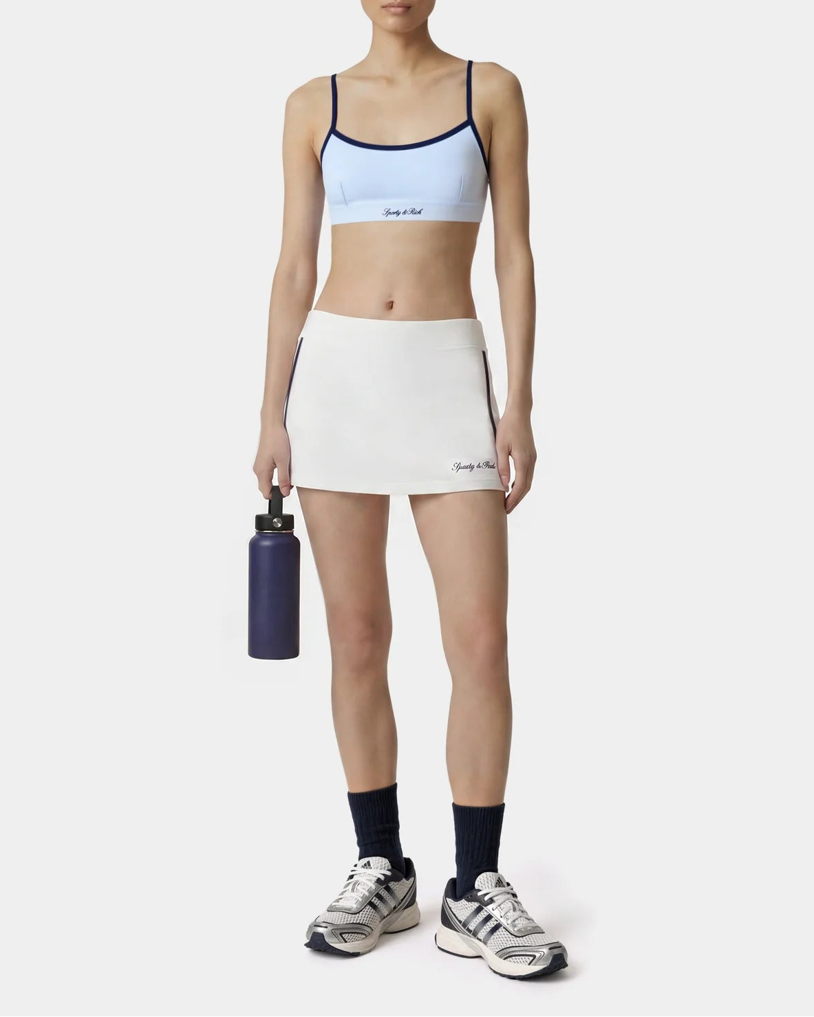 Sporty & Rich Signature Logo Athletic Bra