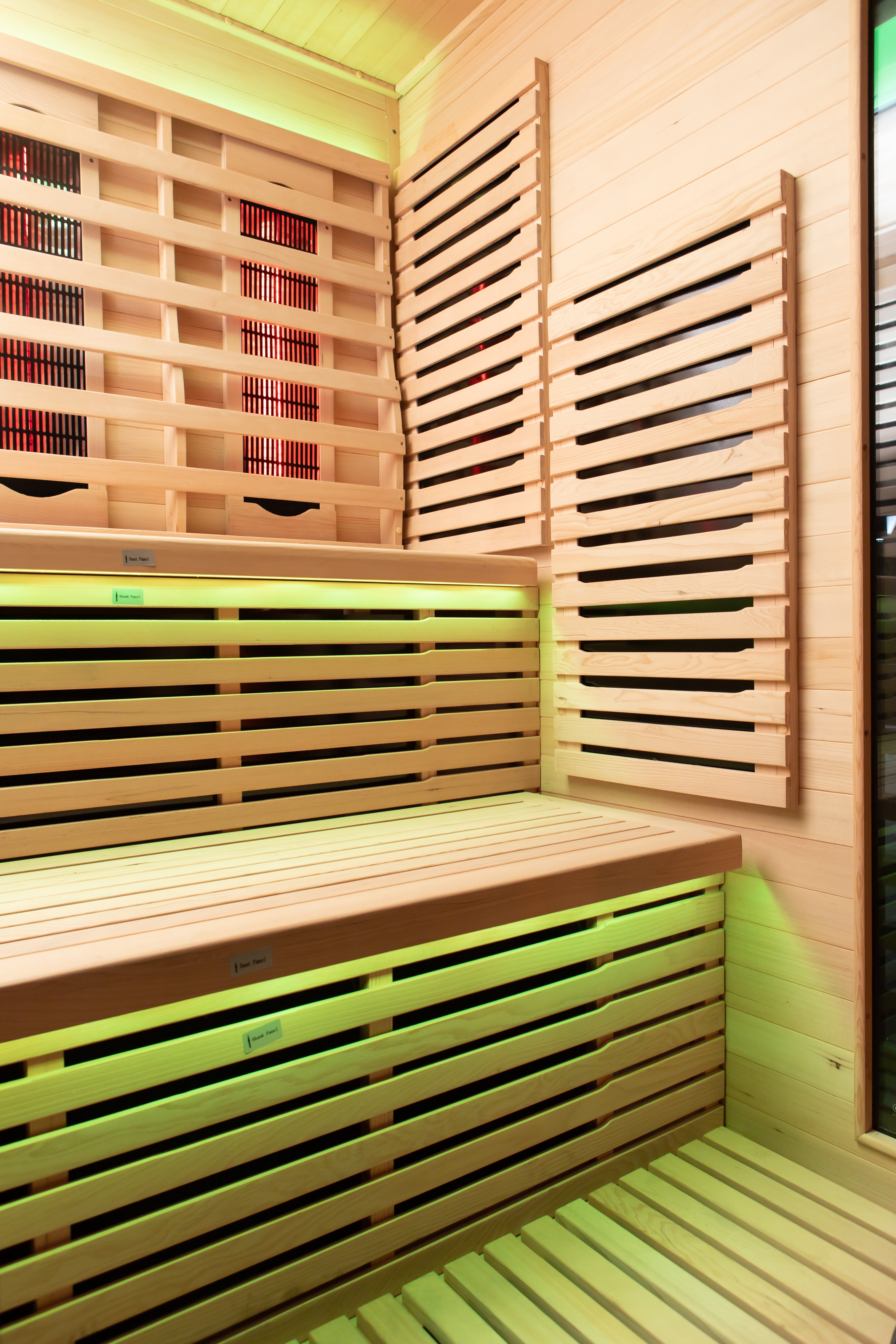 Kilimanjaro 5-Person Outdoor Full Spectrum Infrared Sauna with Full-Body Medical-Grade Red Light Therapy and Smart WiFi App Control