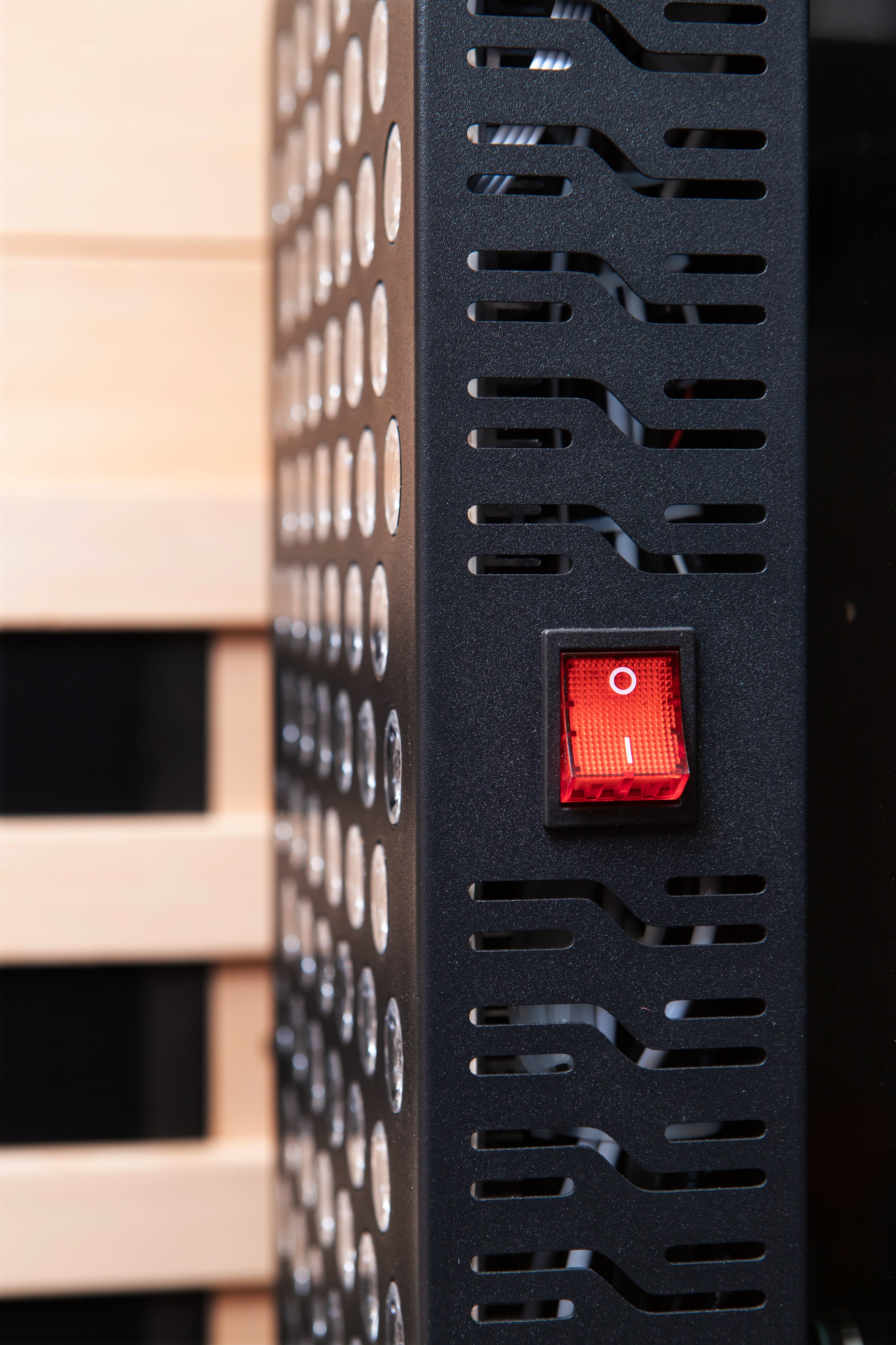 El Capitan 4-Person Outdoor Full Spectrum Infrared Sauna with Full-Body Medical-Grade Red Light Therapy and Smart WiFi App Control