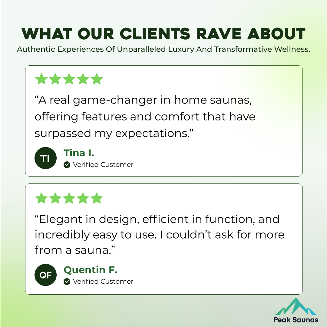 Patagonia 2-Person Outdoor Full Spectrum Infrared Sauna with Full-Body Medical-Grade Red Light Therapy and Smart WiFi App Control