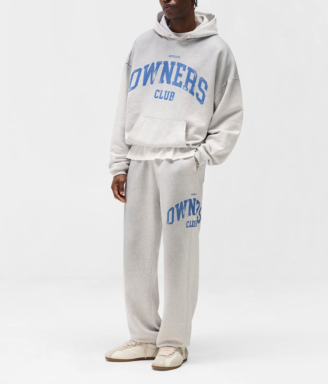 Represent Owners Club Zip Through Hoodie