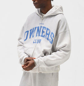 Represent Owners Club Zip Through Hoodie